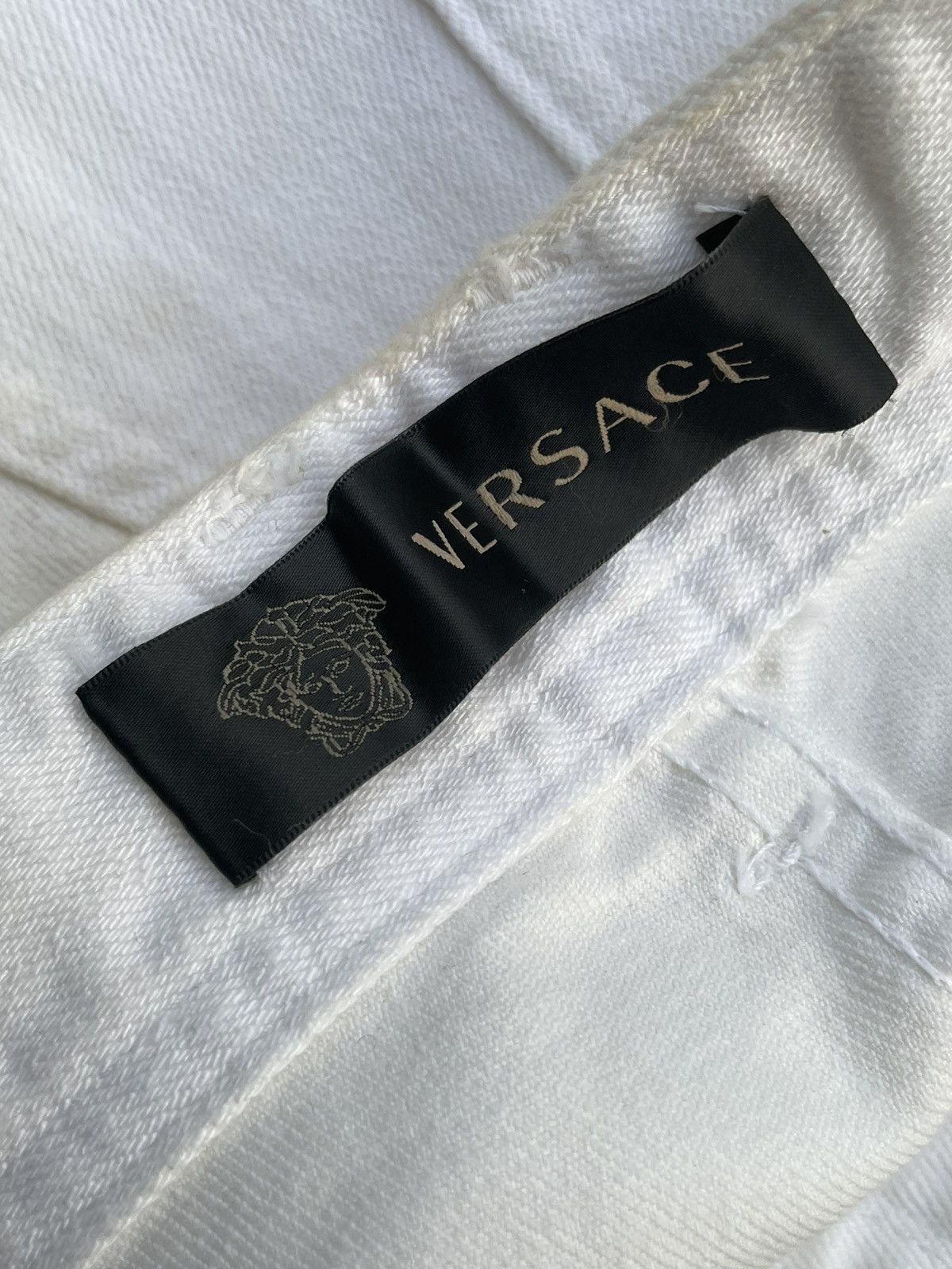 Designer × Versace × Vintage Versace Slim Fit Denim Size US 29 - 13 Thumbnail