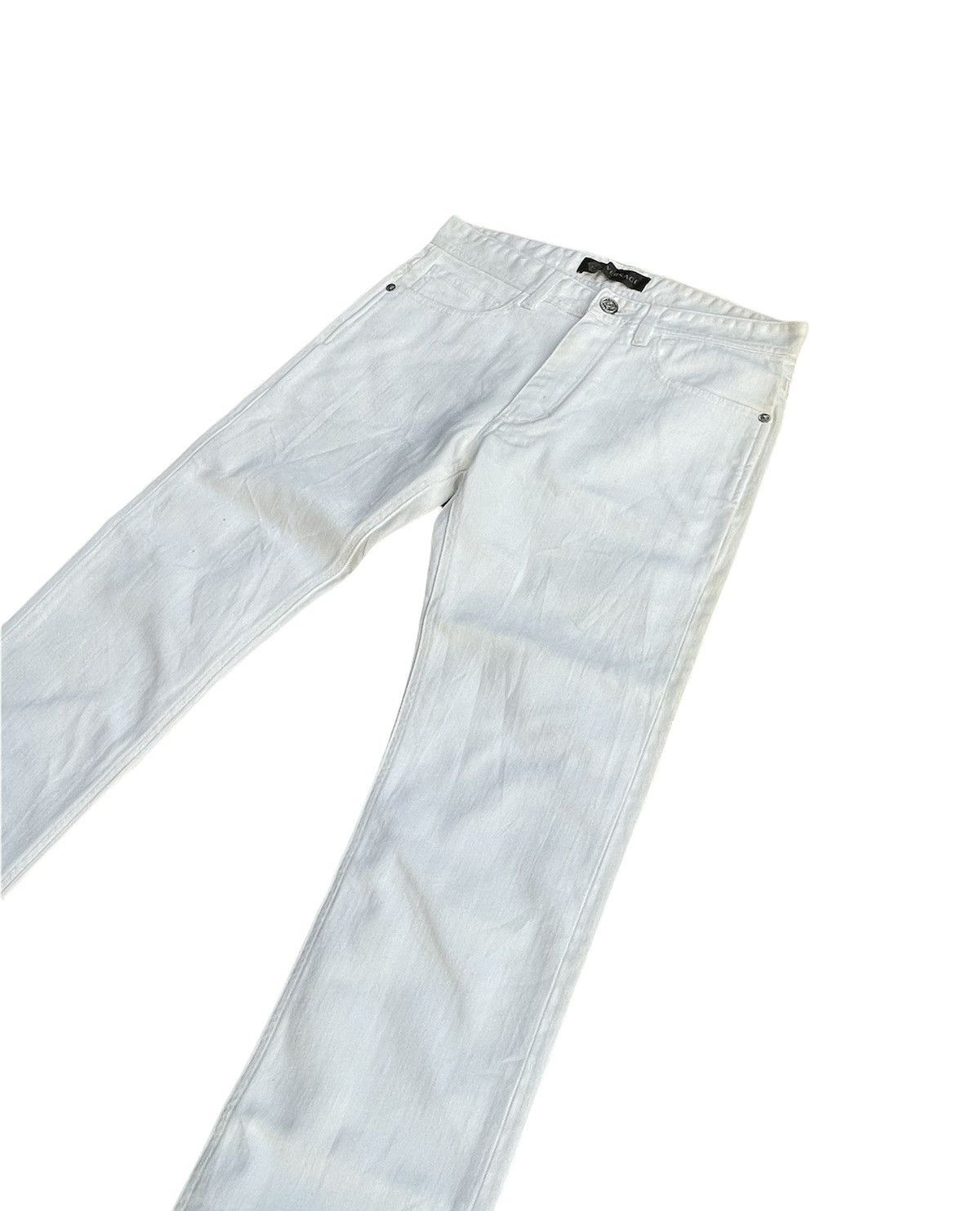Designer × Versace × Vintage Versace Slim Fit Denim Size US 29 - 2 Thumbnail