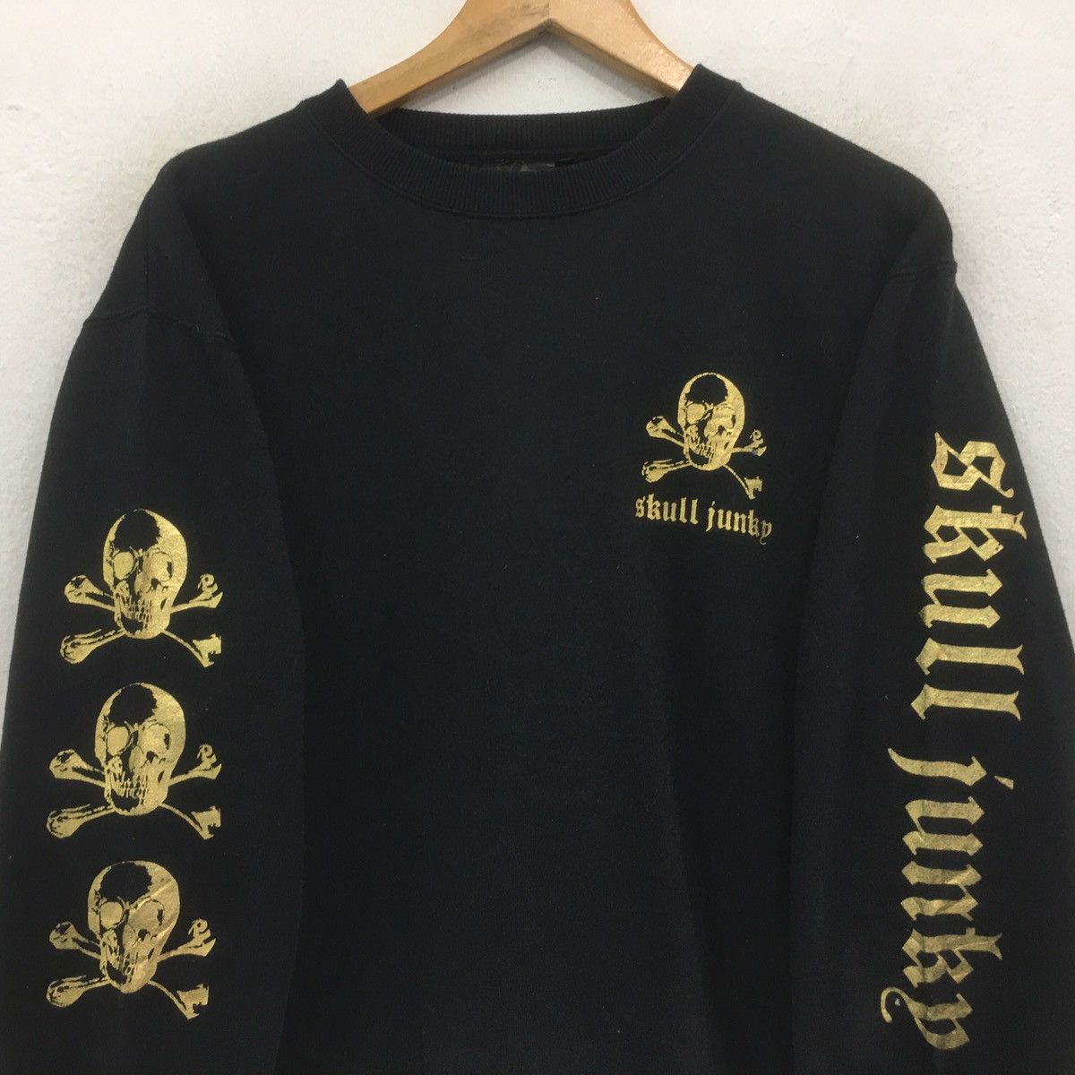 Japanese Brand × Seditionaries Skull Junky Sweatshirt Crewneck Skull inspired mastermind Size US M / EU 48-50 / 2 - 5 Thumbnail