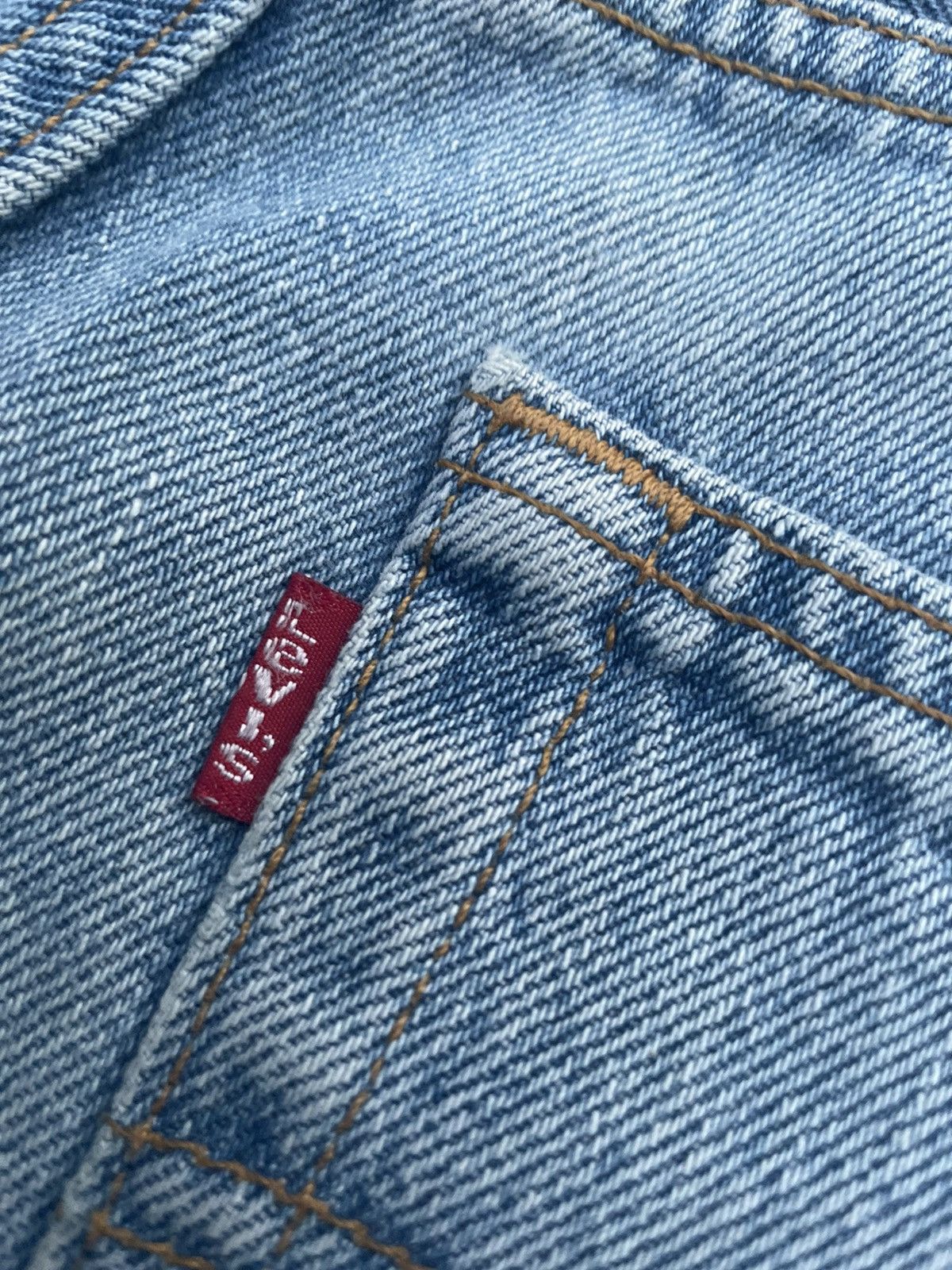 Levi's × Vintage Vintage Levi’s 501 1996 Usa Aging Faded Wash Size US 28 / EU 44 - 9 Thumbnail