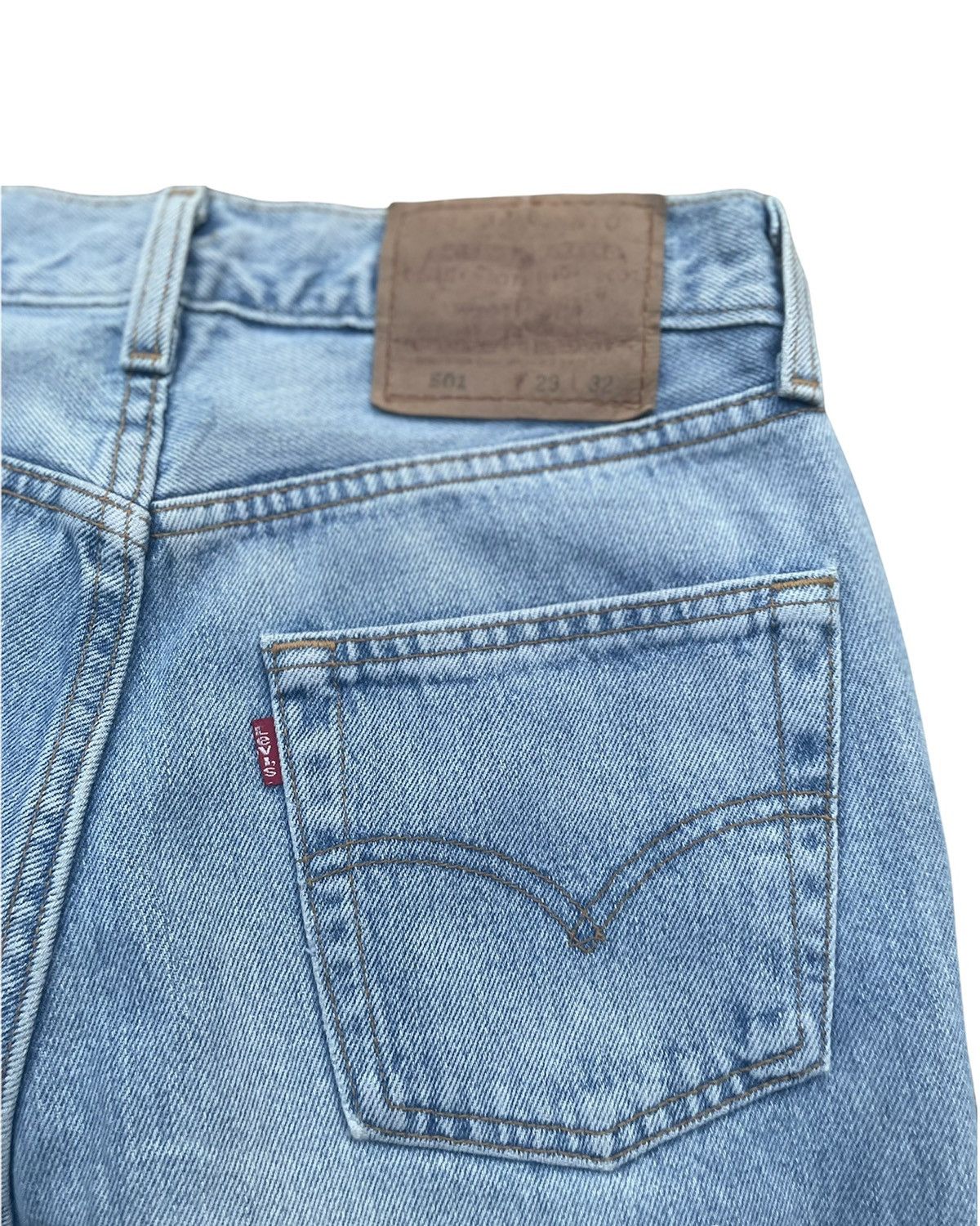 Levi's × Vintage Vintage Levi’s 501 1996 Usa Aging Faded Wash Size US 28 / EU 44 - 7 Thumbnail