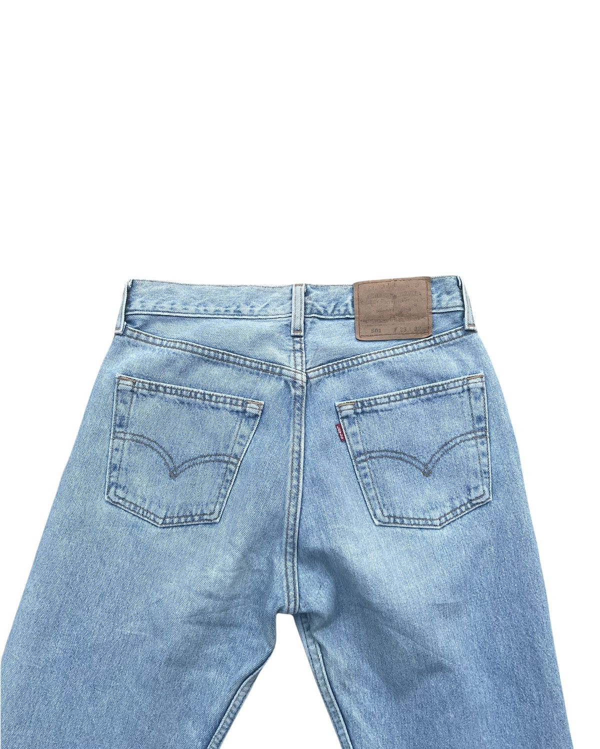 Levi's × Vintage Vintage Levi’s 501 1996 Usa Aging Faded Wash Size US 28 / EU 44 - 6 Thumbnail