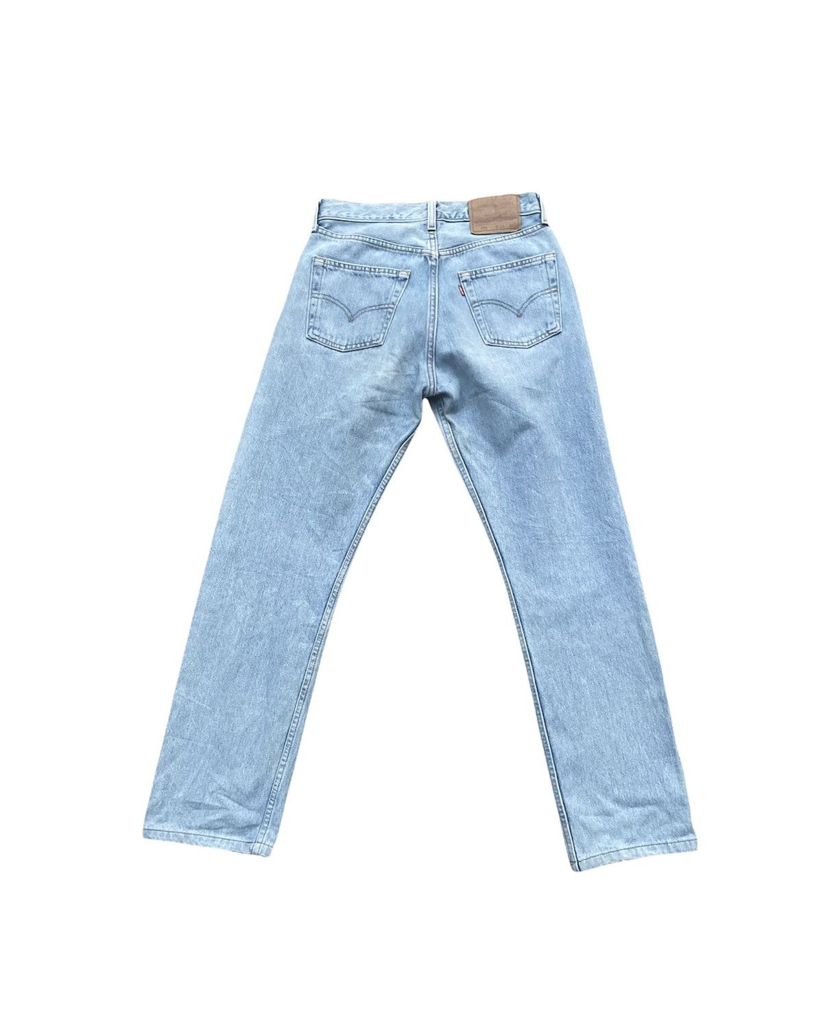 Levi's × Vintage Vintage Levi’s 501 1996 Usa Aging Faded Wash Size US 28 / EU 44 - 5 Thumbnail