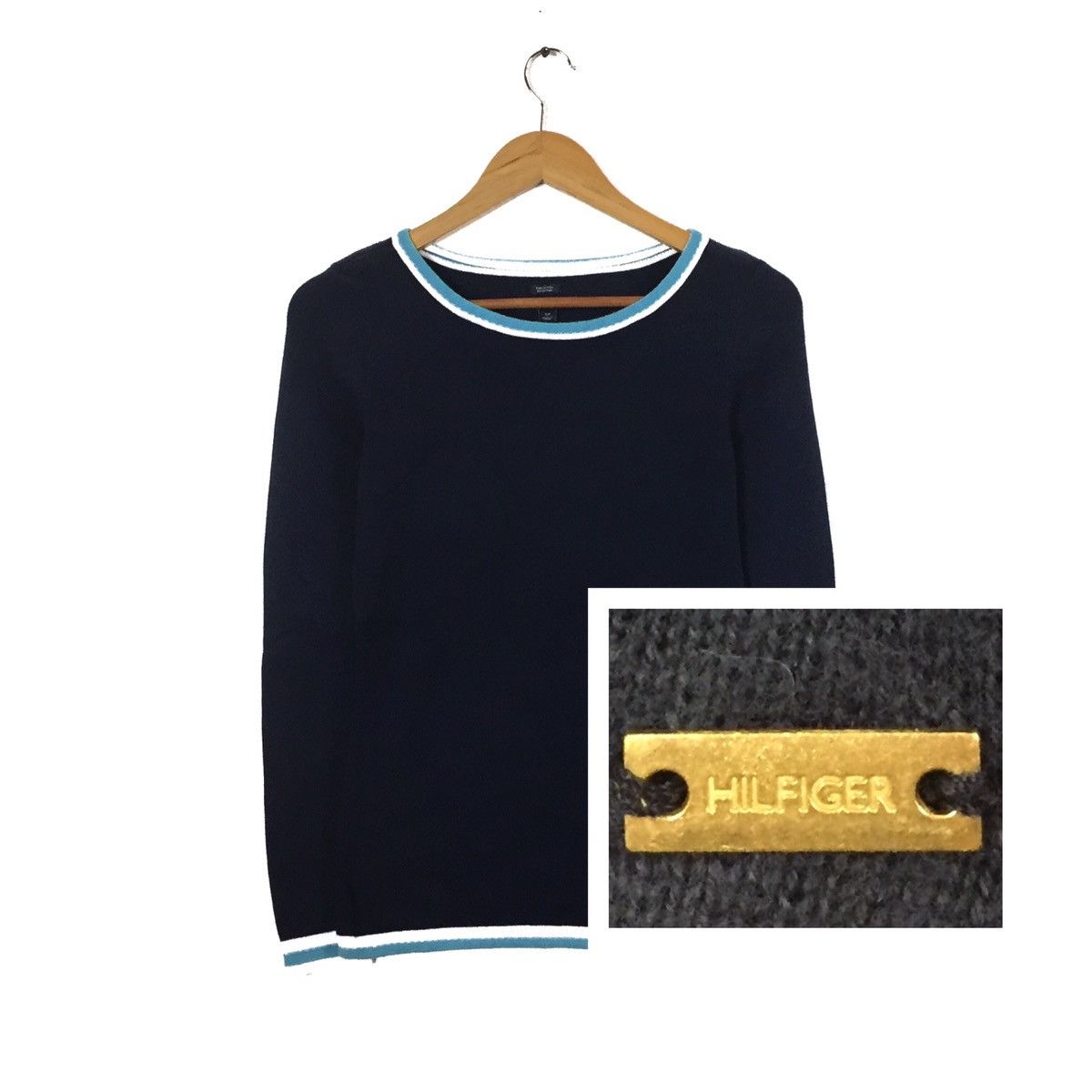 Tommy Hilfiger TommyHilfiger Fleece Sweatshirt CrewNeck TommyHilfiger Knit Size S / US 4 / IT 40 - 1 Thumbnail