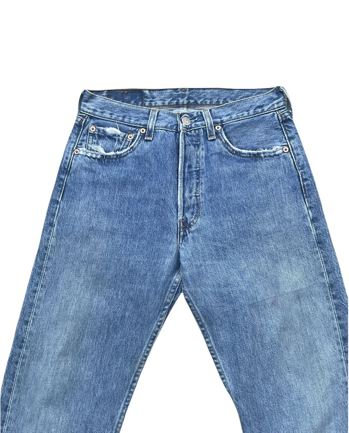 Vintage Levi’s 501 1998 Usa Aging Faded Wash