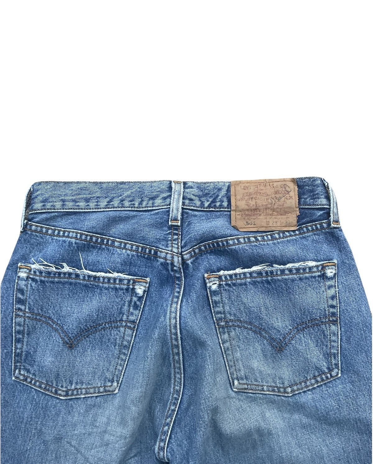 Vintage Levi’s 501 1998 Usa Aging Faded Wash