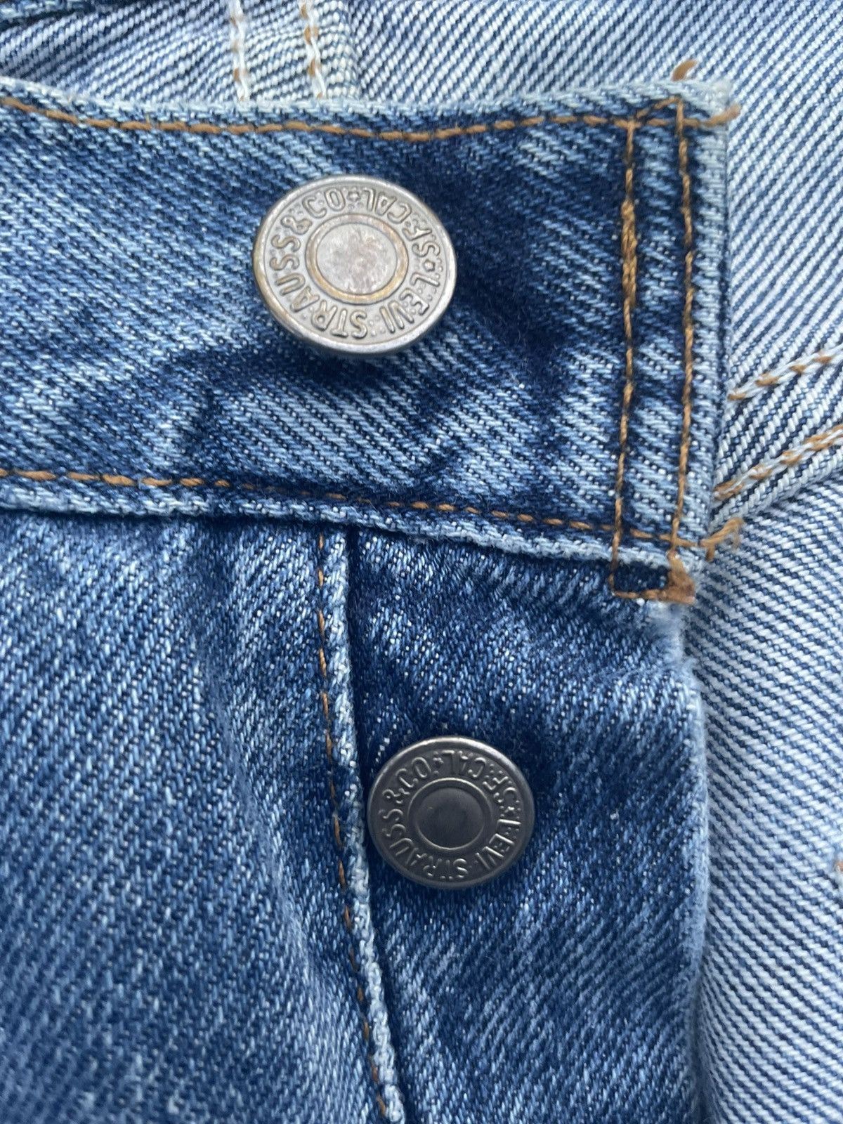 Vintage Levi’s 501 1998 Usa Aging Faded Wash