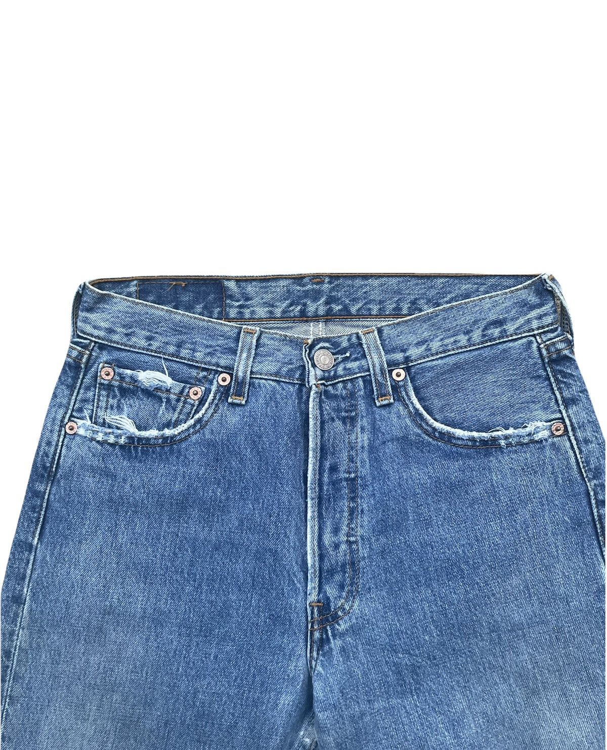 Vintage Levi’s 501 1998 Usa Aging Faded Wash