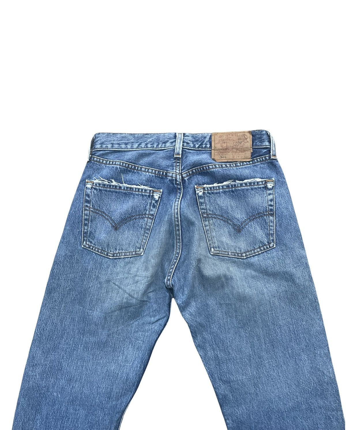Vintage Levi’s 501 1998 Usa Aging Faded Wash