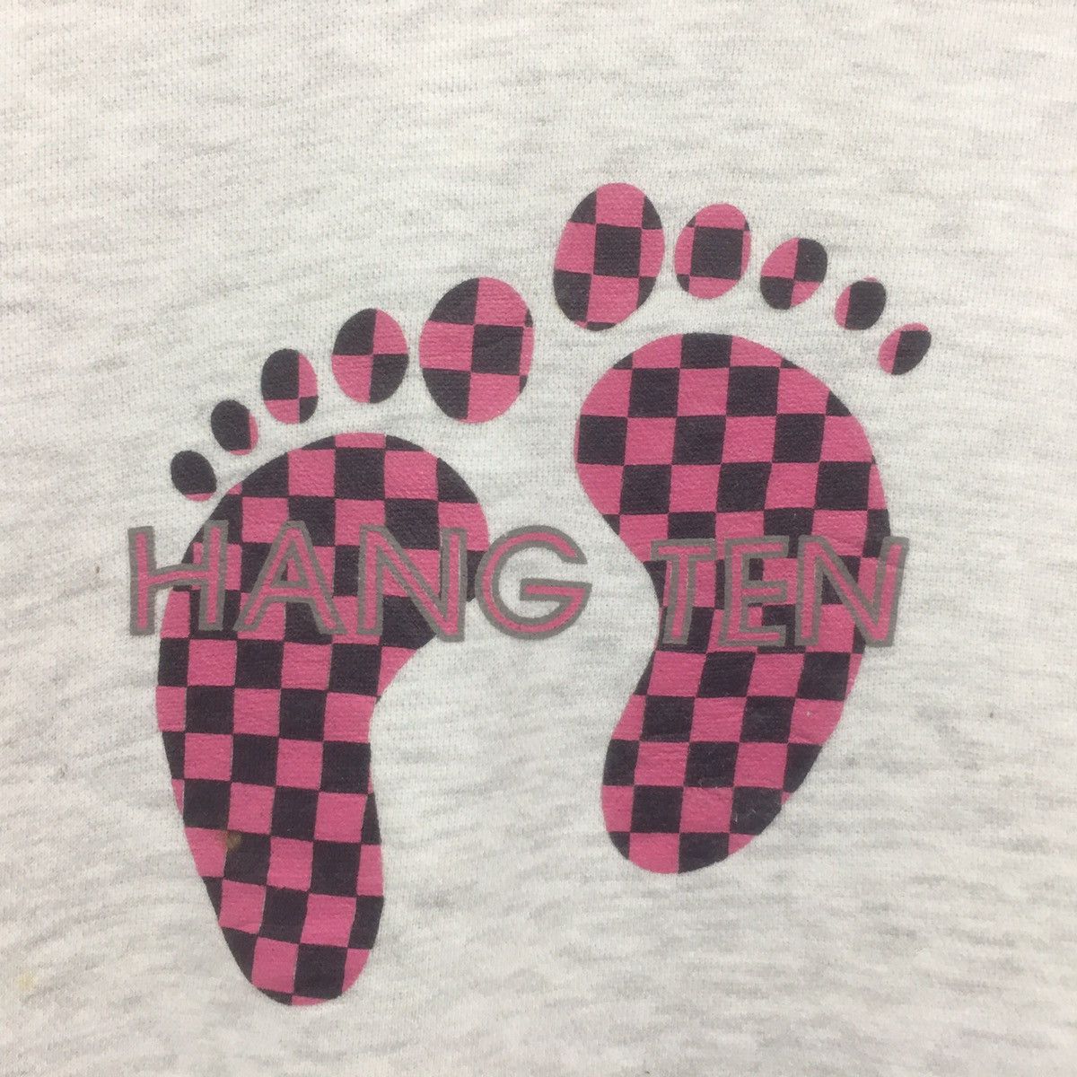 Hang Ten Vintage Hang Ten Sweatshirt Crewneck BigLogo Feet HangTen Size US L / EU 52-54 / 3 - 3 Thumbnail