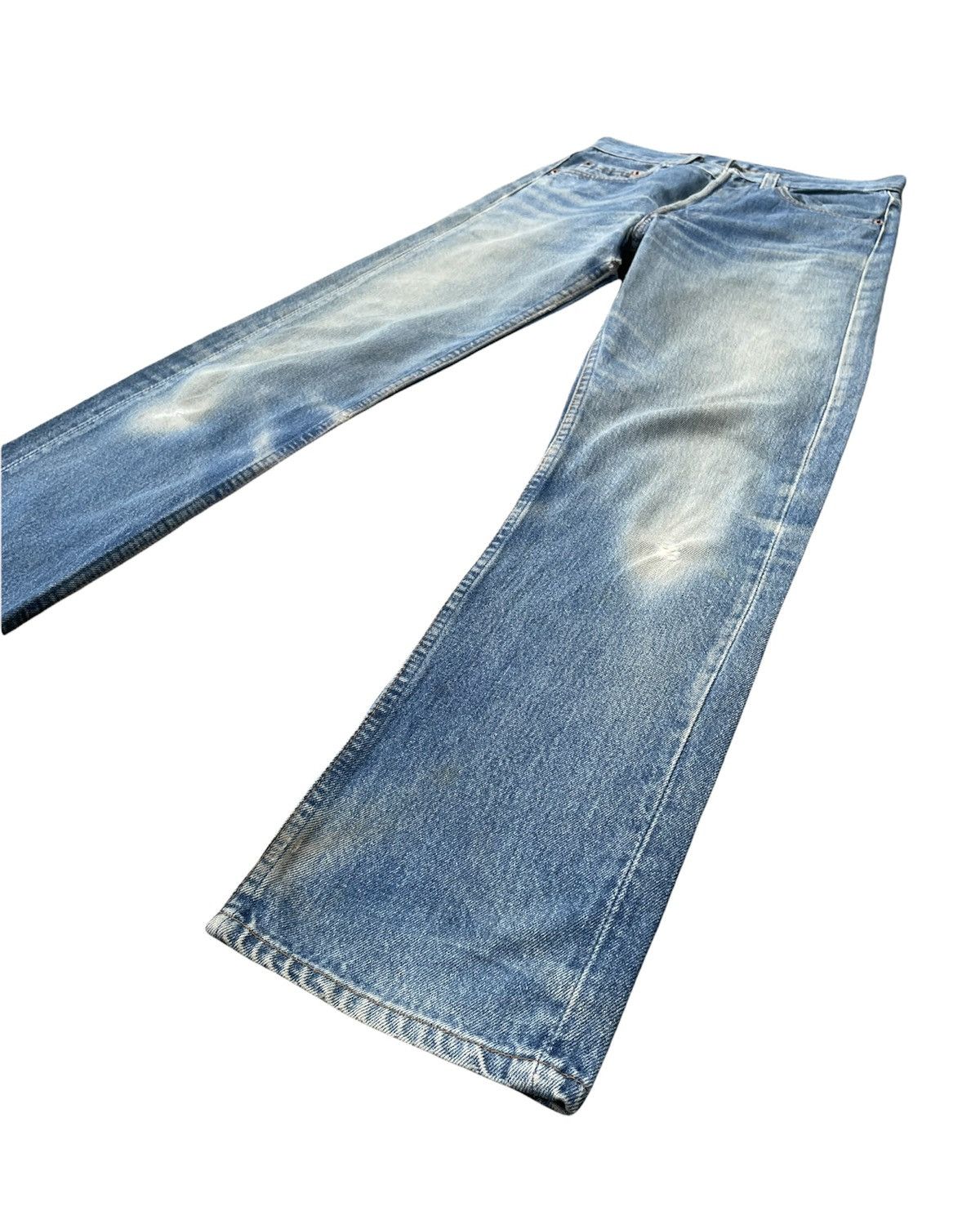 Levi's Vintage Levi’s 501XX e 1991 Usa Aging Distressed Size US 28 / EU 44 - 2 Thumbnail