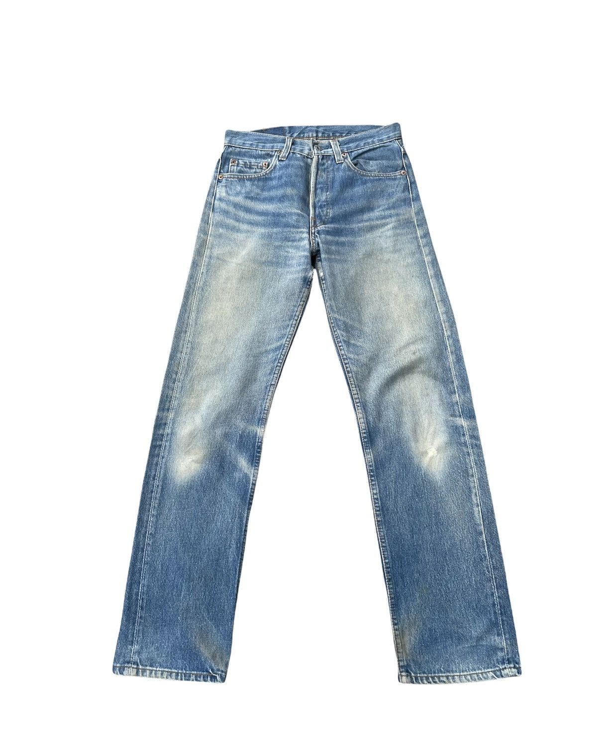 Levi's Vintage Levi’s 501XX e 1991 Usa Aging Distressed Size US 28 / EU 44 - 1 Thumbnail