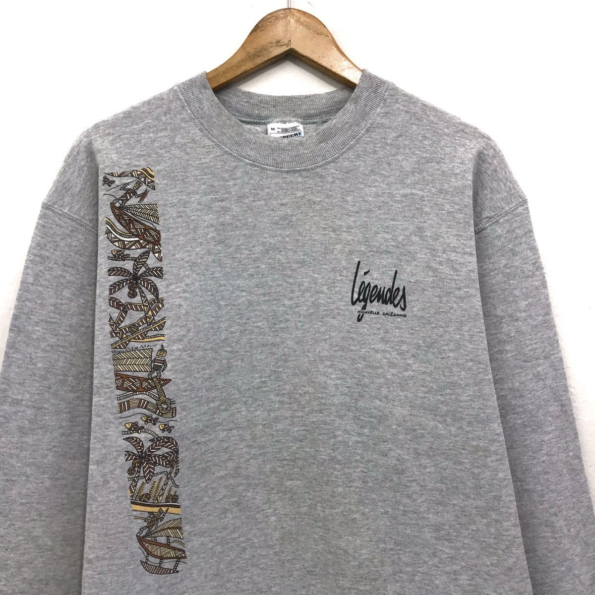 Fruit Of The Loom Vintage Legendes Sweatshirt Hawaii Design Biglogo Size US M / EU 48-50 / 2 - 2 Thumbnail