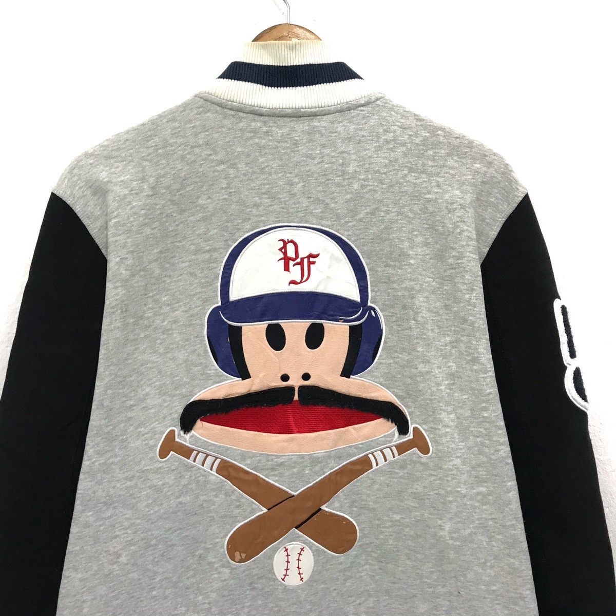 Paul Frank × Seditionaries Vintage Paul Frank Varsity Jacket Embroidery Big Logo Size US M / EU 48-50 / 2 - 5 Thumbnail