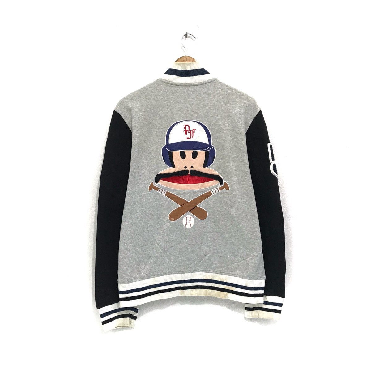 Paul Frank × Seditionaries Vintage Paul Frank Varsity Jacket Embroidery Big Logo Size US M / EU 48-50 / 2 - 3 Thumbnail