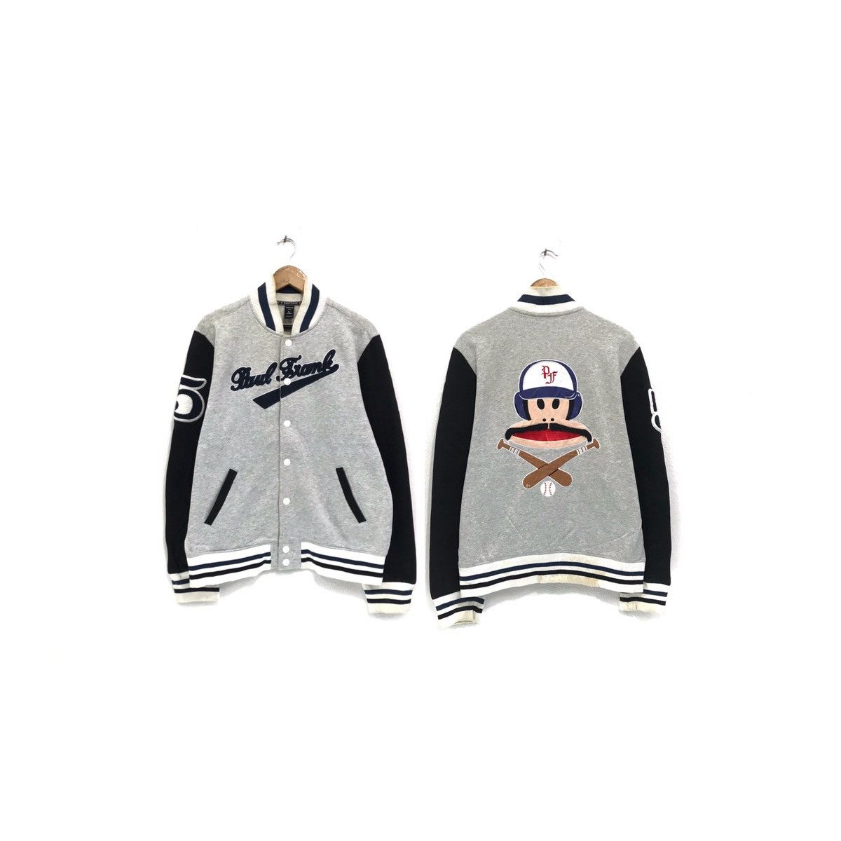 Paul Frank × Seditionaries Vintage Paul Frank Varsity Jacket Embroidery Big Logo Size US M / EU 48-50 / 2 - 1 Thumbnail