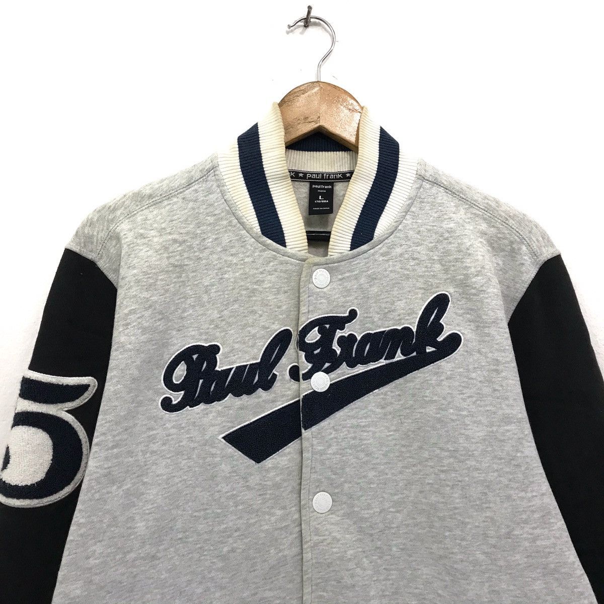 Paul Frank × Seditionaries Vintage Paul Frank Varsity Jacket Embroidery Big Logo Size US M / EU 48-50 / 2 - 4 Thumbnail