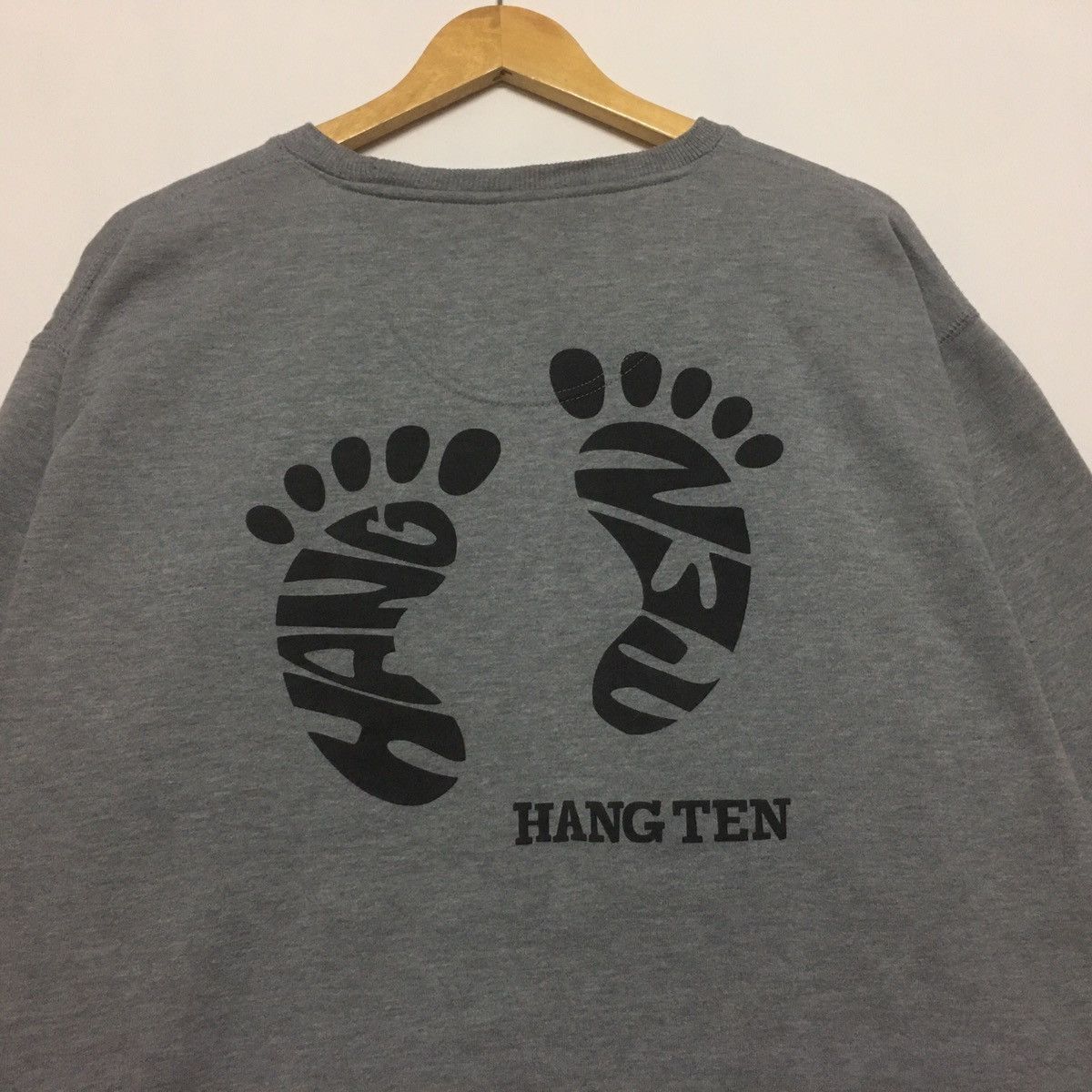 Hang Ten × Vintage Vintage Hang Ten Sweatshirt Crewneck Big Logo Hang Ten Size US XL / EU 56 / 4 - 5 Thumbnail