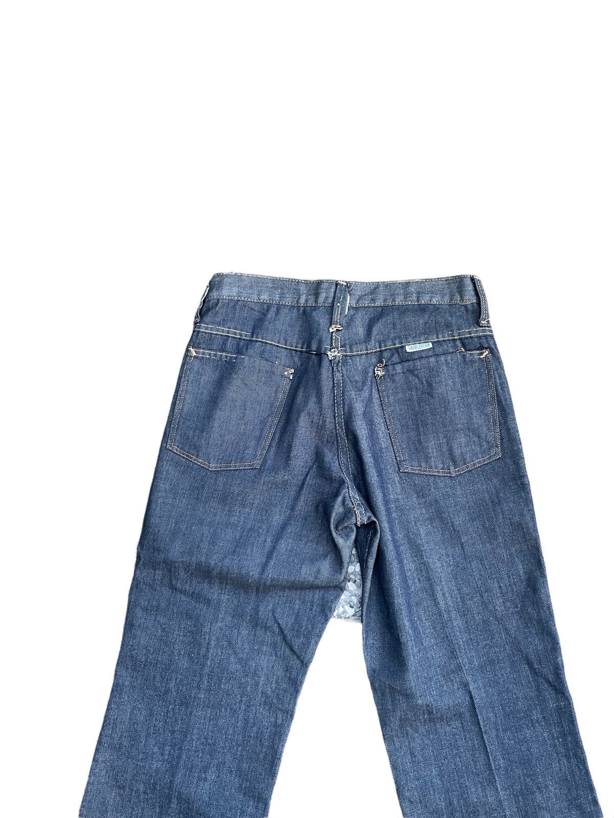 Vintage Vintage 60’s Saddlehorn Flare Denim Size US 29 - 11 Thumbnail