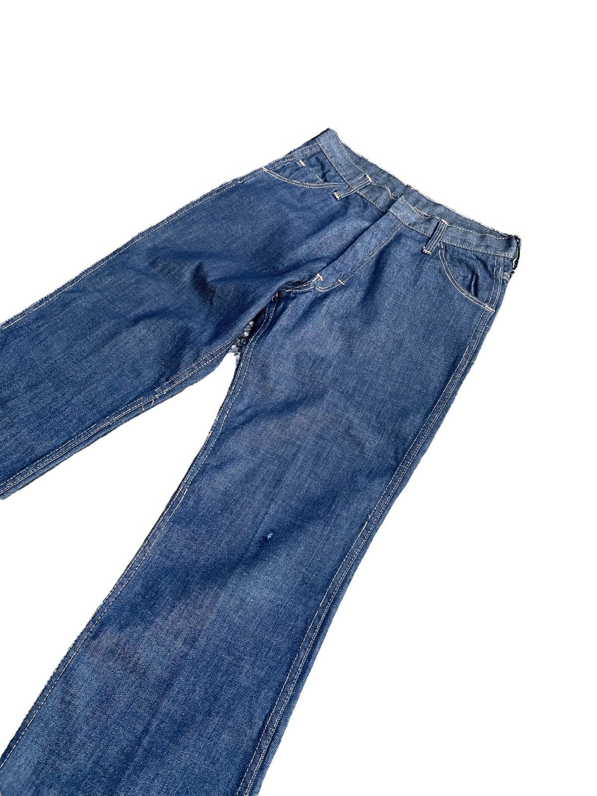 Vintage Vintage 60’s Saddlehorn Flare Denim Size US 29 - 7 Thumbnail