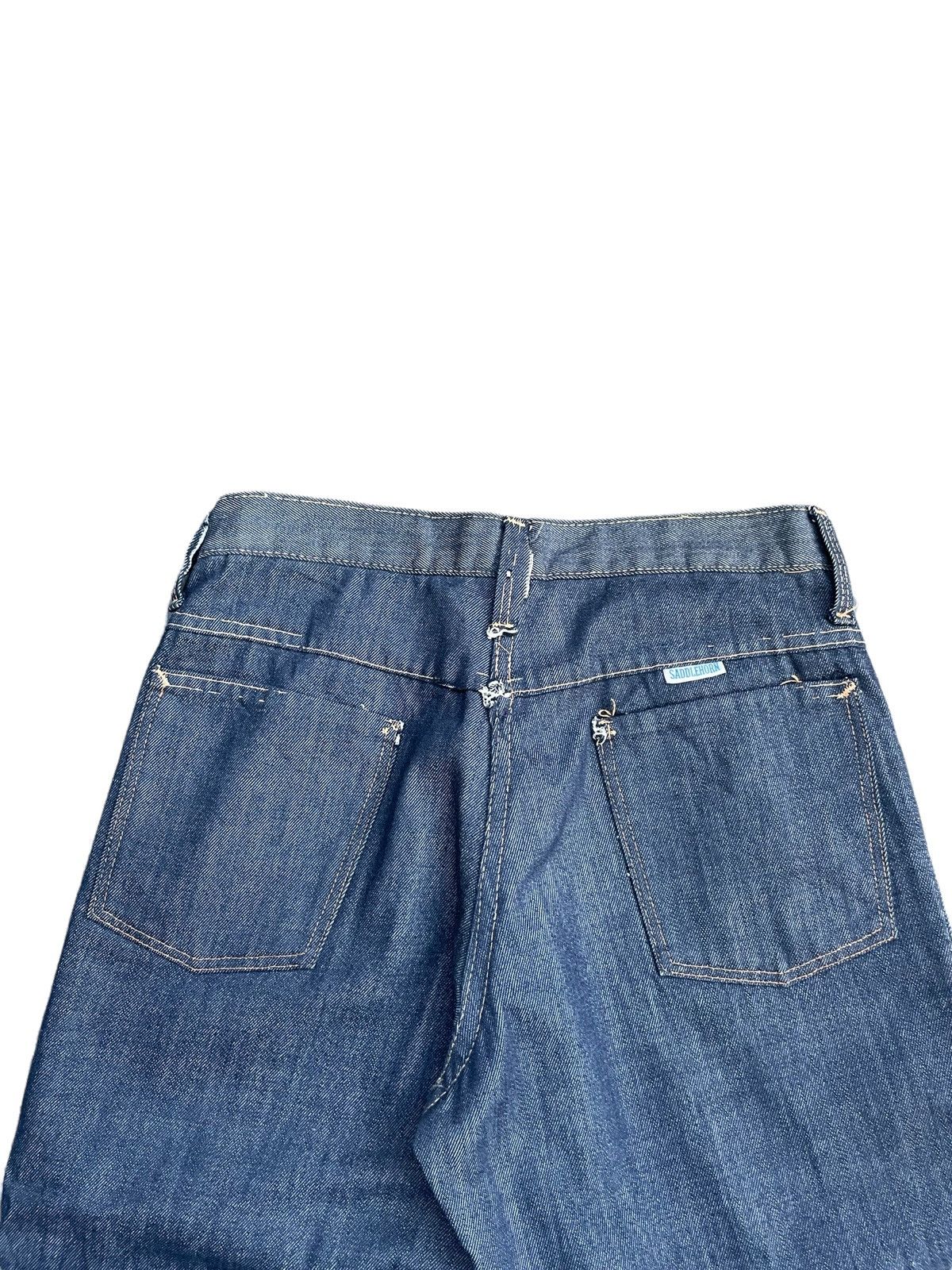 Vintage Vintage 60’s Saddlehorn Flare Denim Size US 29 - 12 Thumbnail