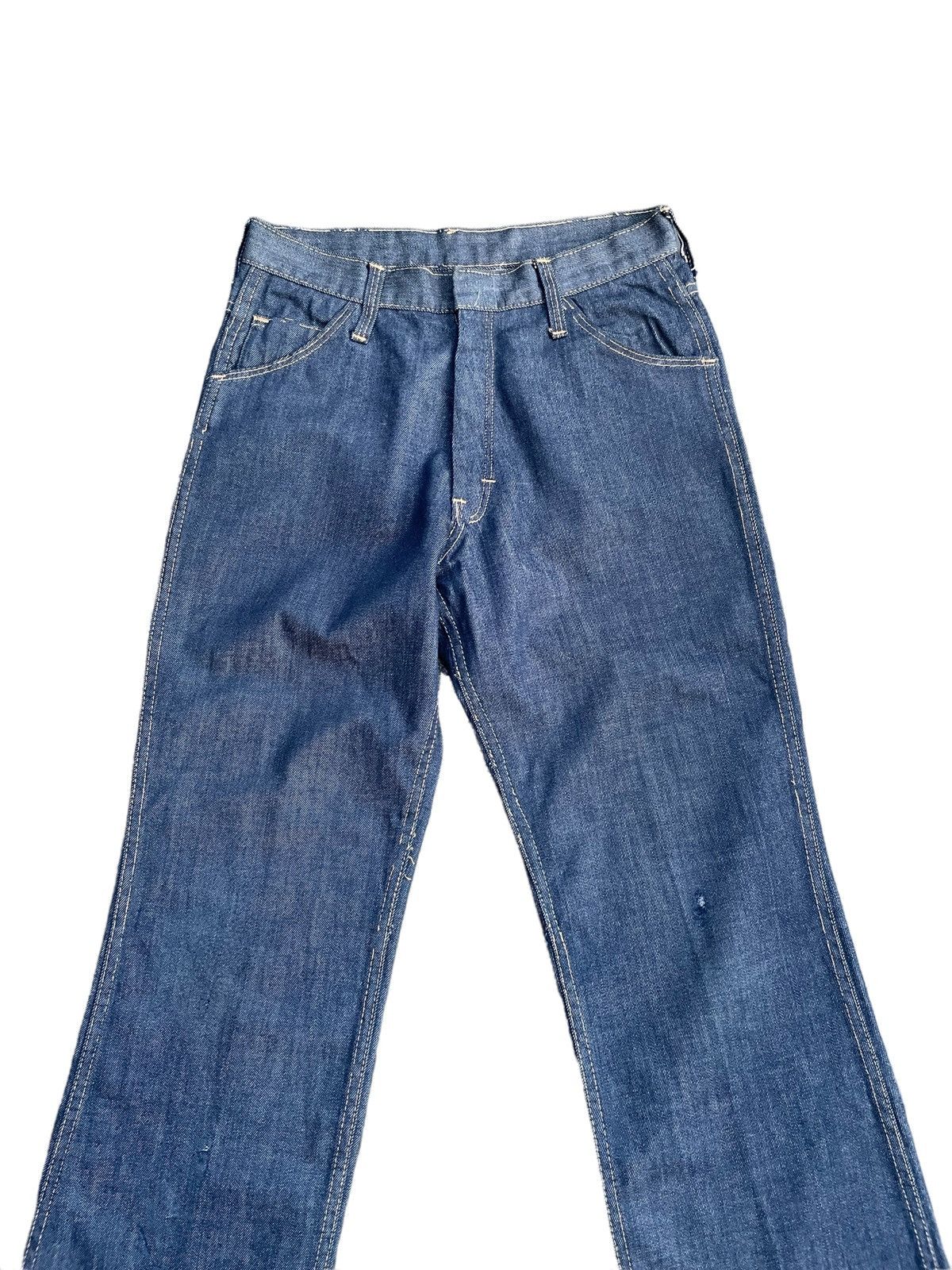 Vintage Vintage 60’s Saddlehorn Flare Denim Size US 29 - 8 Thumbnail