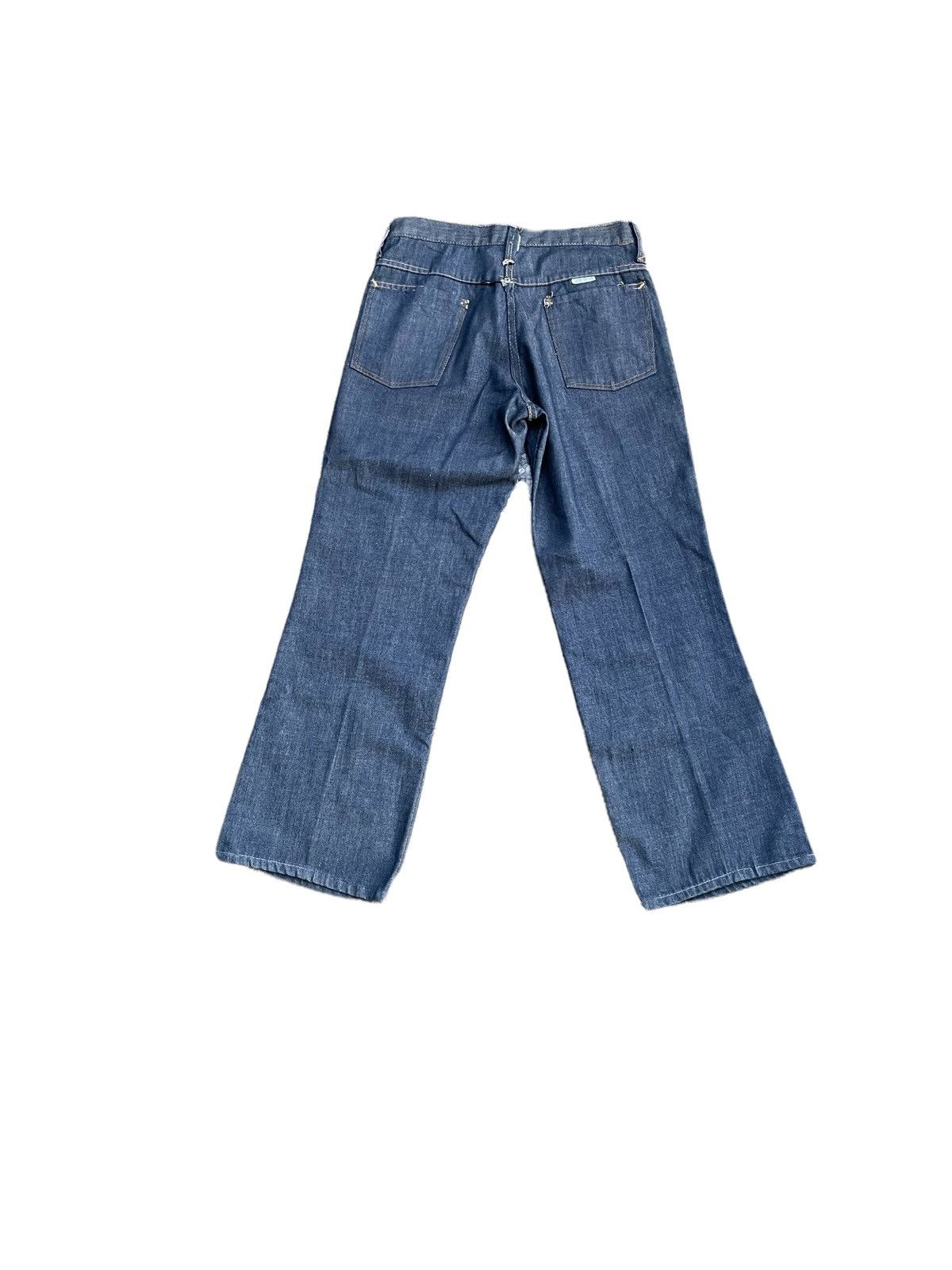 Vintage Vintage 60’s Saddlehorn Flare Denim Size US 29 - 10 Thumbnail