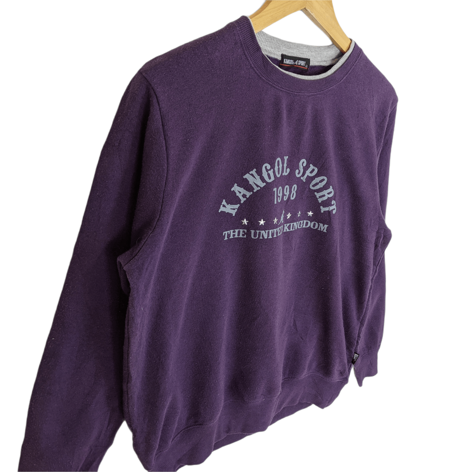 Kangol KANGOL Big Logo Spell Out Jumper Sweatshirt Size XL / US 12-14 / IT 48-50 - 3 Thumbnail