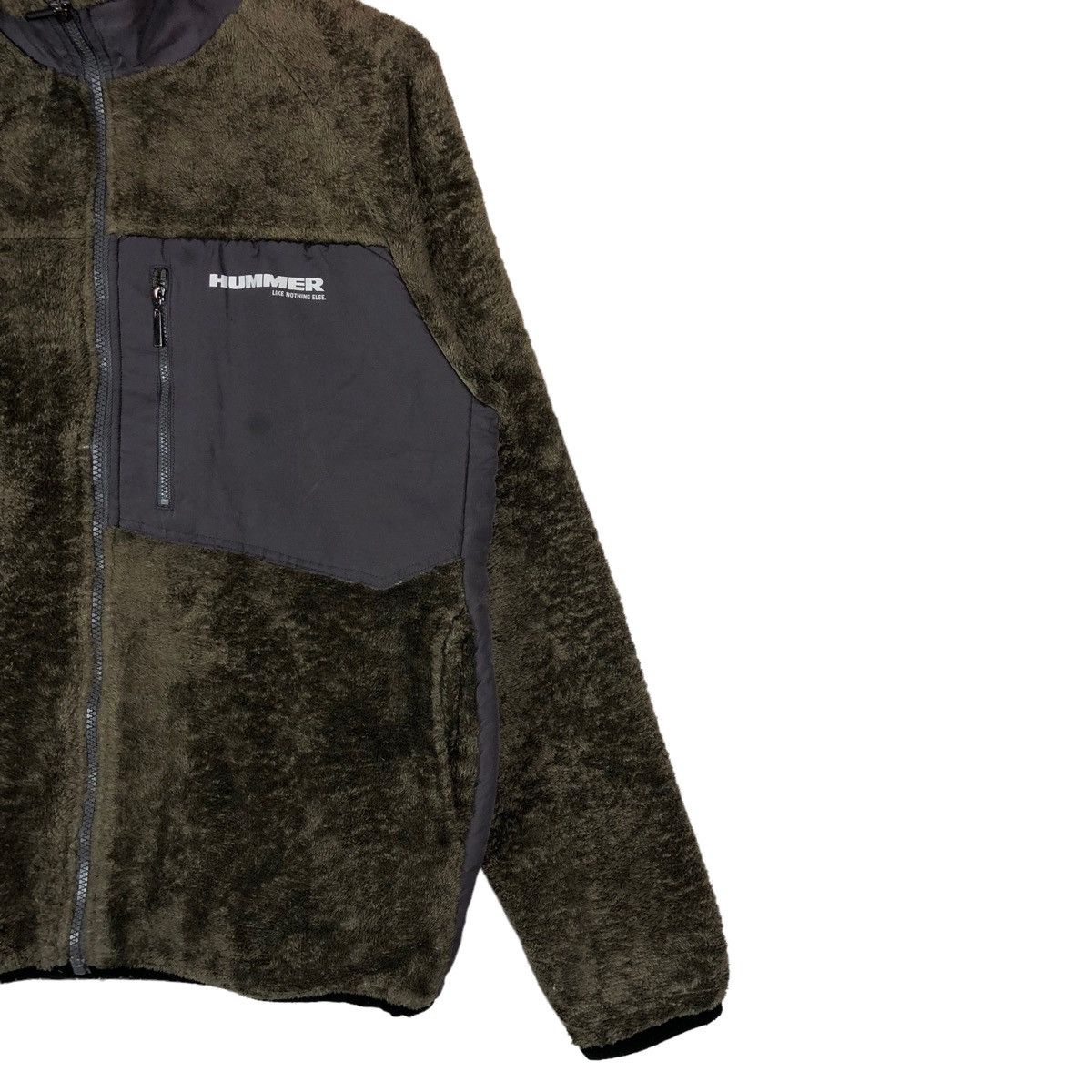 Japanese Brand Vintage Hummer Like Nothing Else Full Zipper Fleece Jacket Size US L / EU 52-54 / 3 - 4 Thumbnail