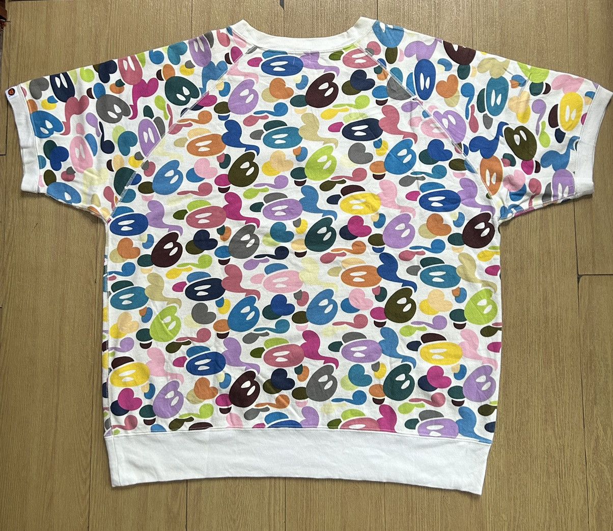 Bape Baby Milo Multi Camo S/S Crewneck Size US L / EU 52-54 / 3 - 2 Thumbnail