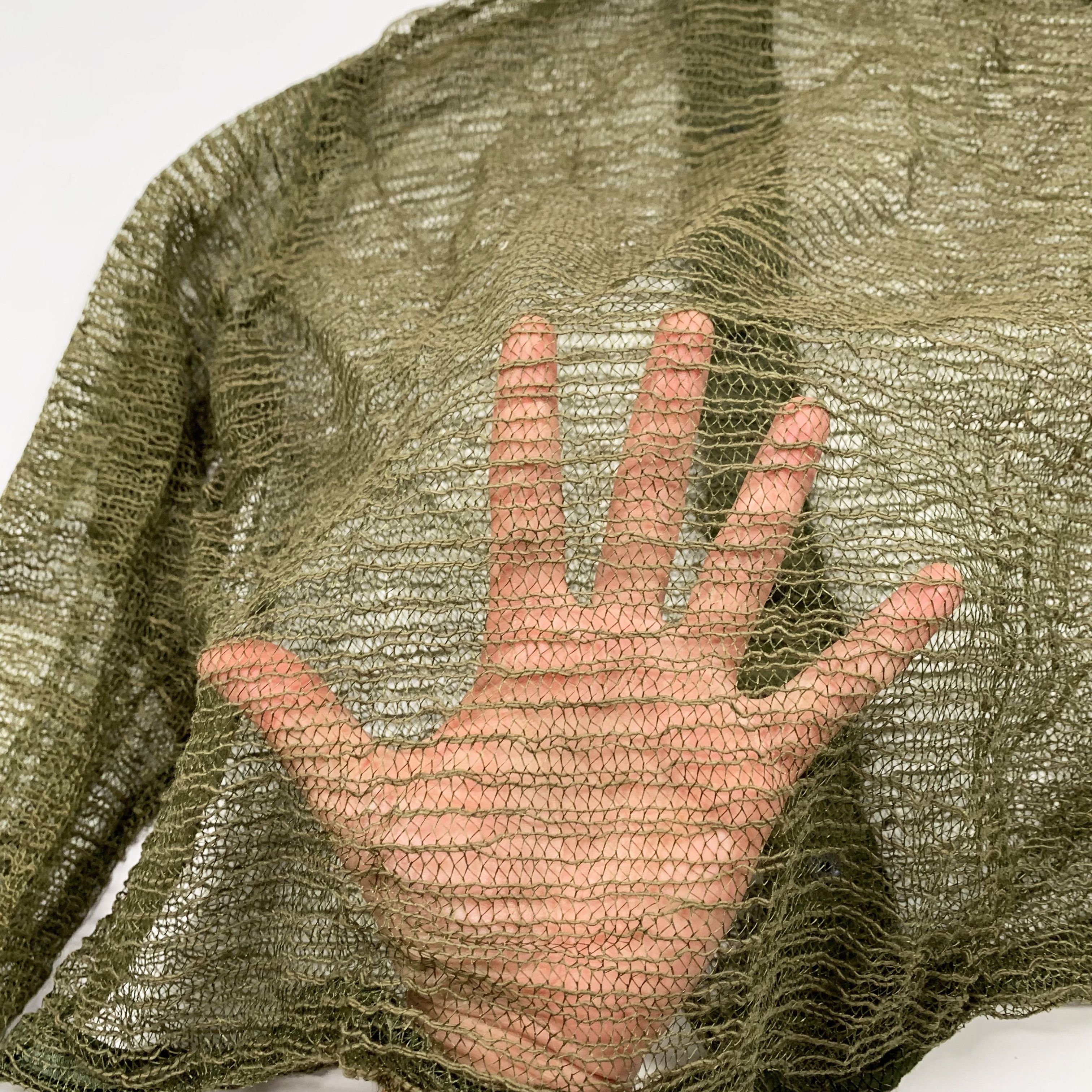 Vintage 1980s Mesh / Insect Repellent Jacket / Hoodie (NOS) Size US L / EU 52-54 / 3 - 9 Thumbnail