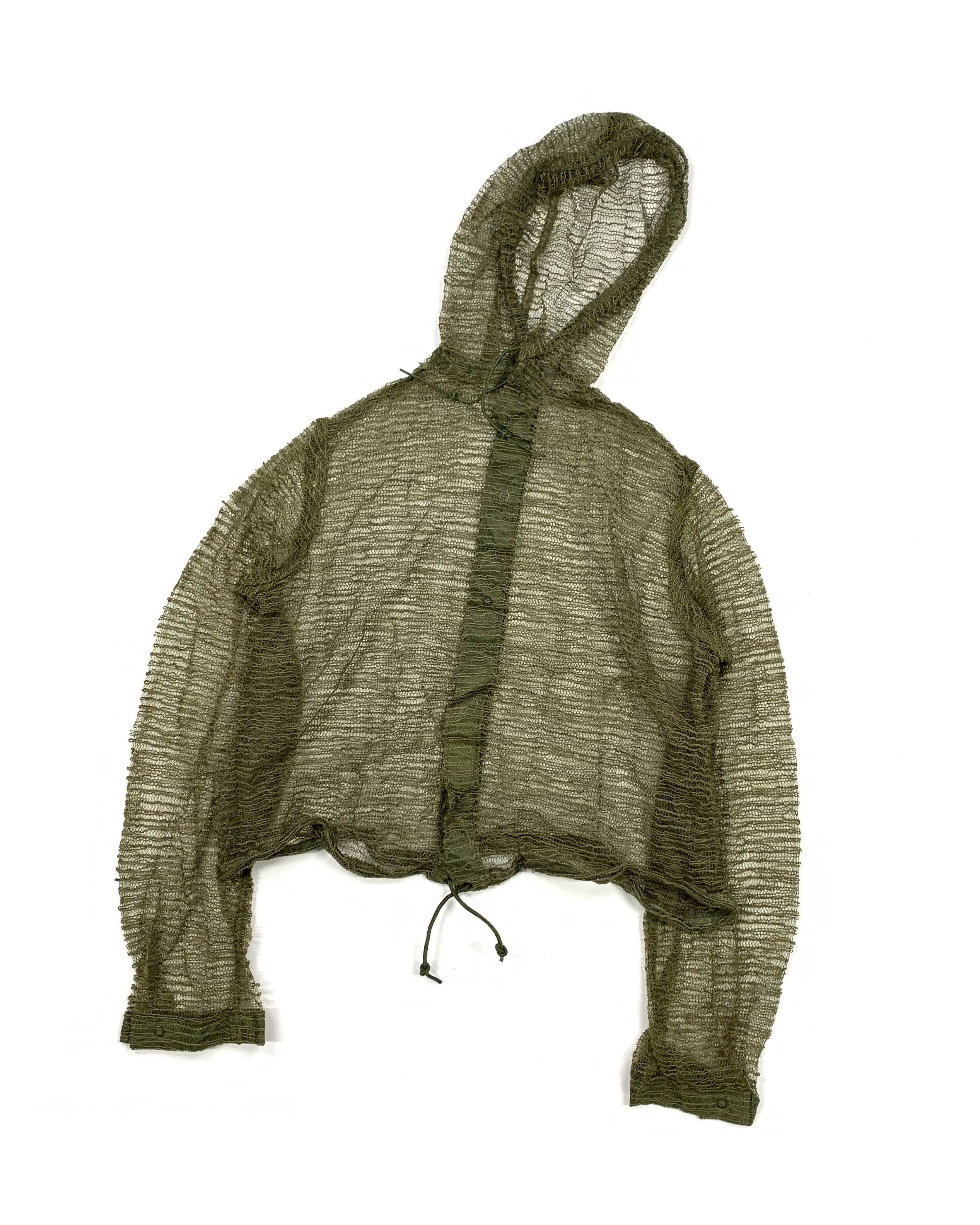 トップス 80s Mosquito Parka military Vintage 1980s Vintage Military Insect Repellent Mosquito Jacket