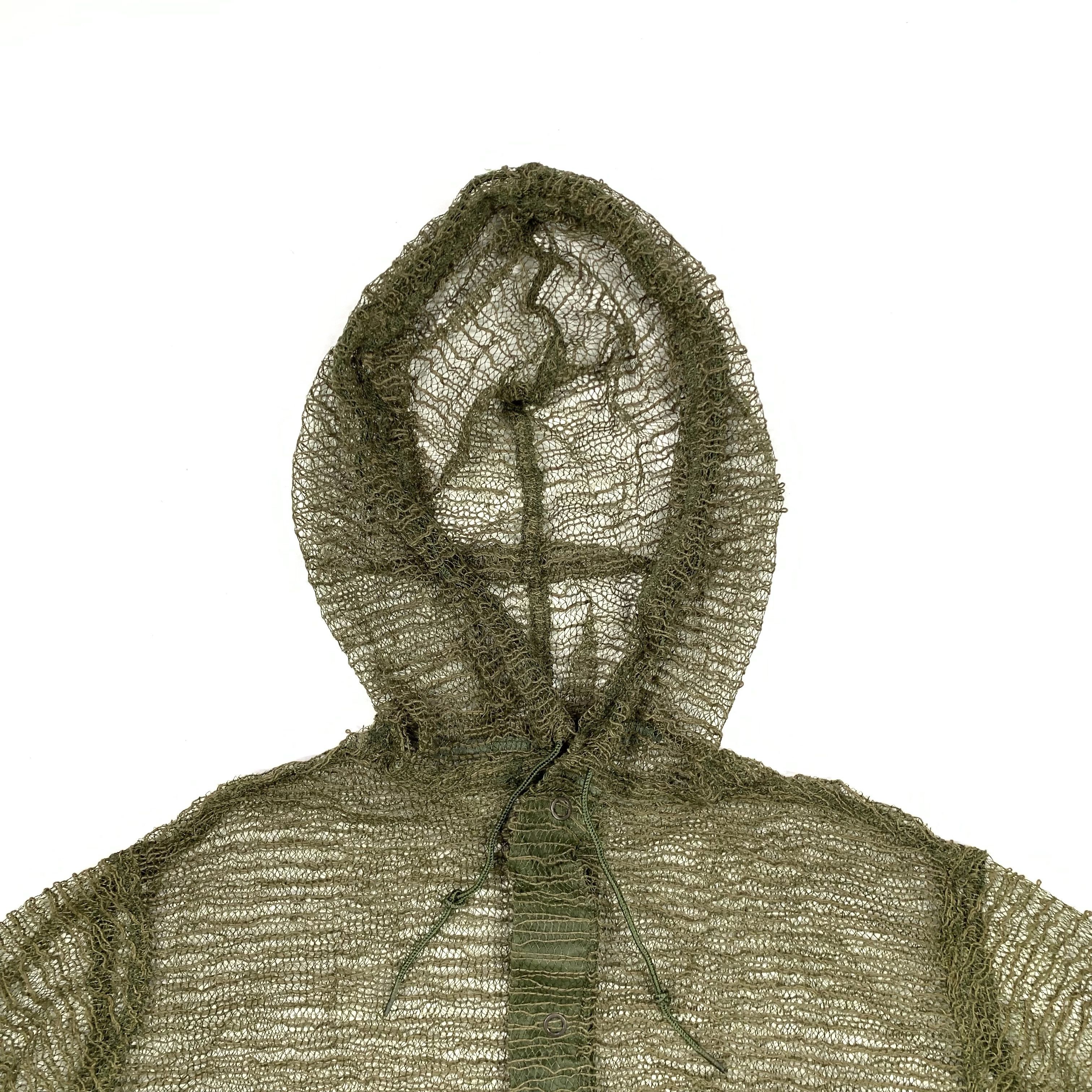 Vintage 1980s Mesh / Insect Repellent Jacket / Hoodie (NOS) Size US L / EU 52-54 / 3 - 3 Thumbnail