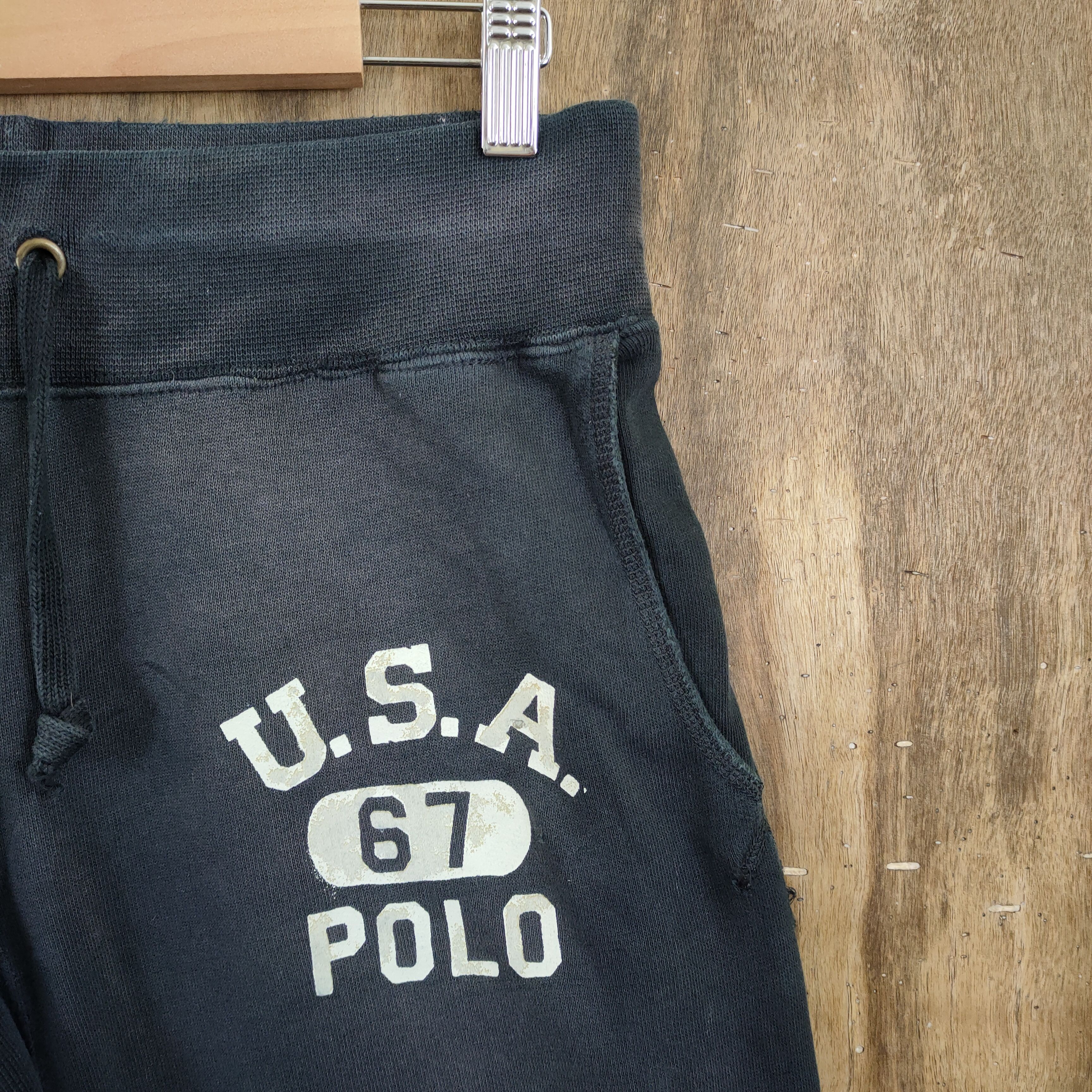 Polo Ralph Lauren × Ralph Lauren × Vintage POLO RALPH LAUREN BLACK EASY PANTS Size US 29 - 4 Thumbnail