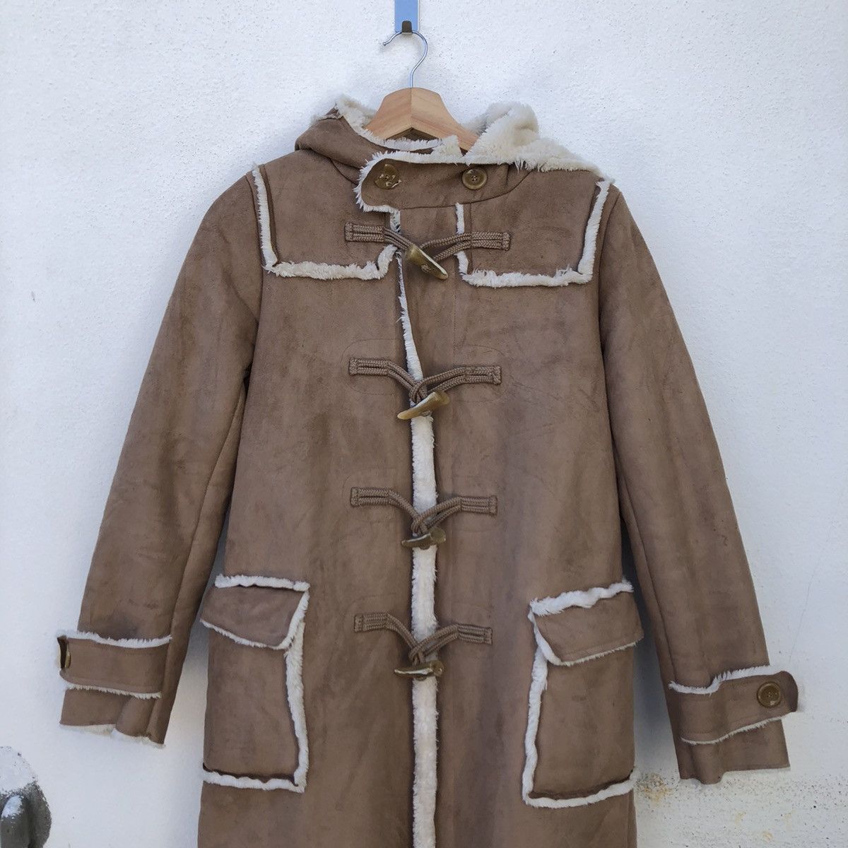 Beams Plus PATCH WORK LONG JACKET BEAMS HEARTS MINK FUR LINING Size US S / EU 44-46 / 1 - 3 Thumbnail