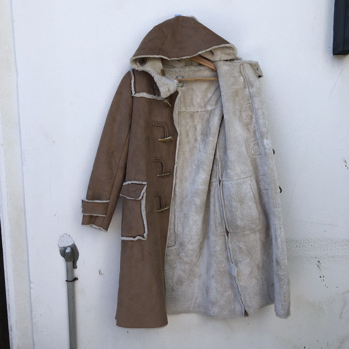 Beams Plus PATCH WORK LONG JACKET BEAMS HEARTS MINK FUR LINING Size US S / EU 44-46 / 1 - 10 Thumbnail