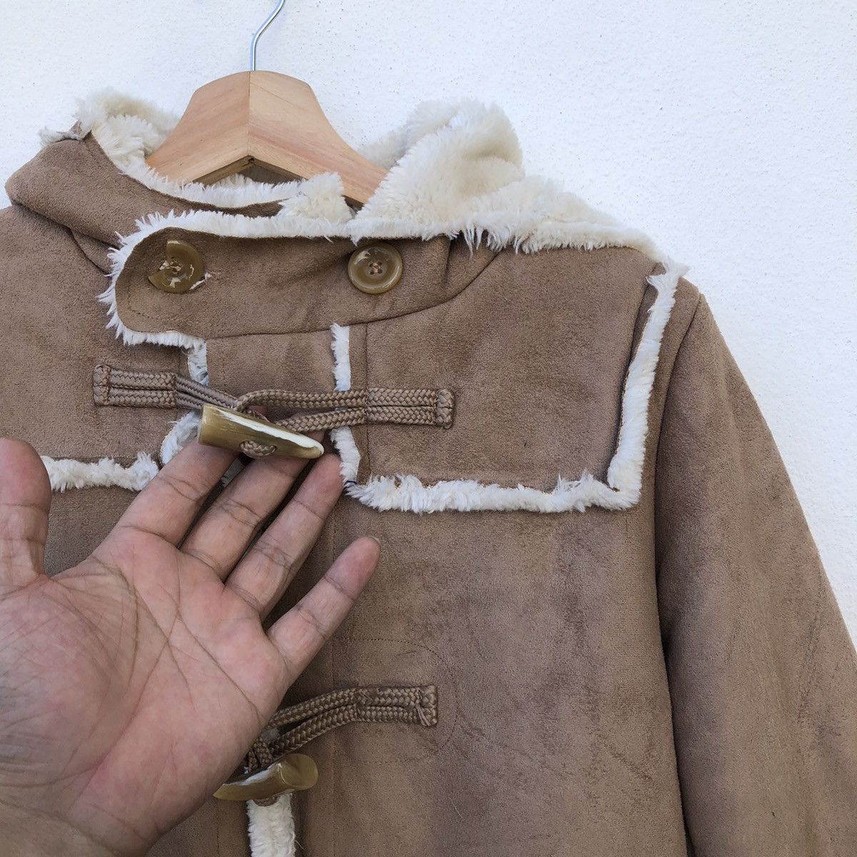 Beams Plus PATCH WORK LONG JACKET BEAMS HEARTS MINK FUR LINING Size US S / EU 44-46 / 1 - 5 Thumbnail
