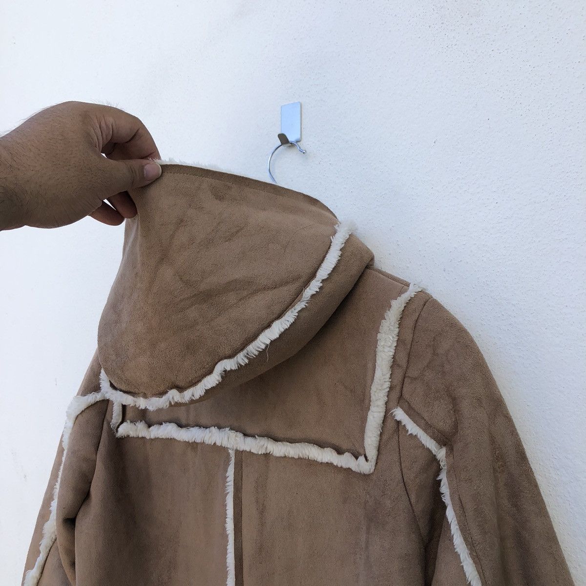 Beams Plus PATCH WORK LONG JACKET BEAMS HEARTS MINK FUR LINING Size US S / EU 44-46 / 1 - 8 Thumbnail