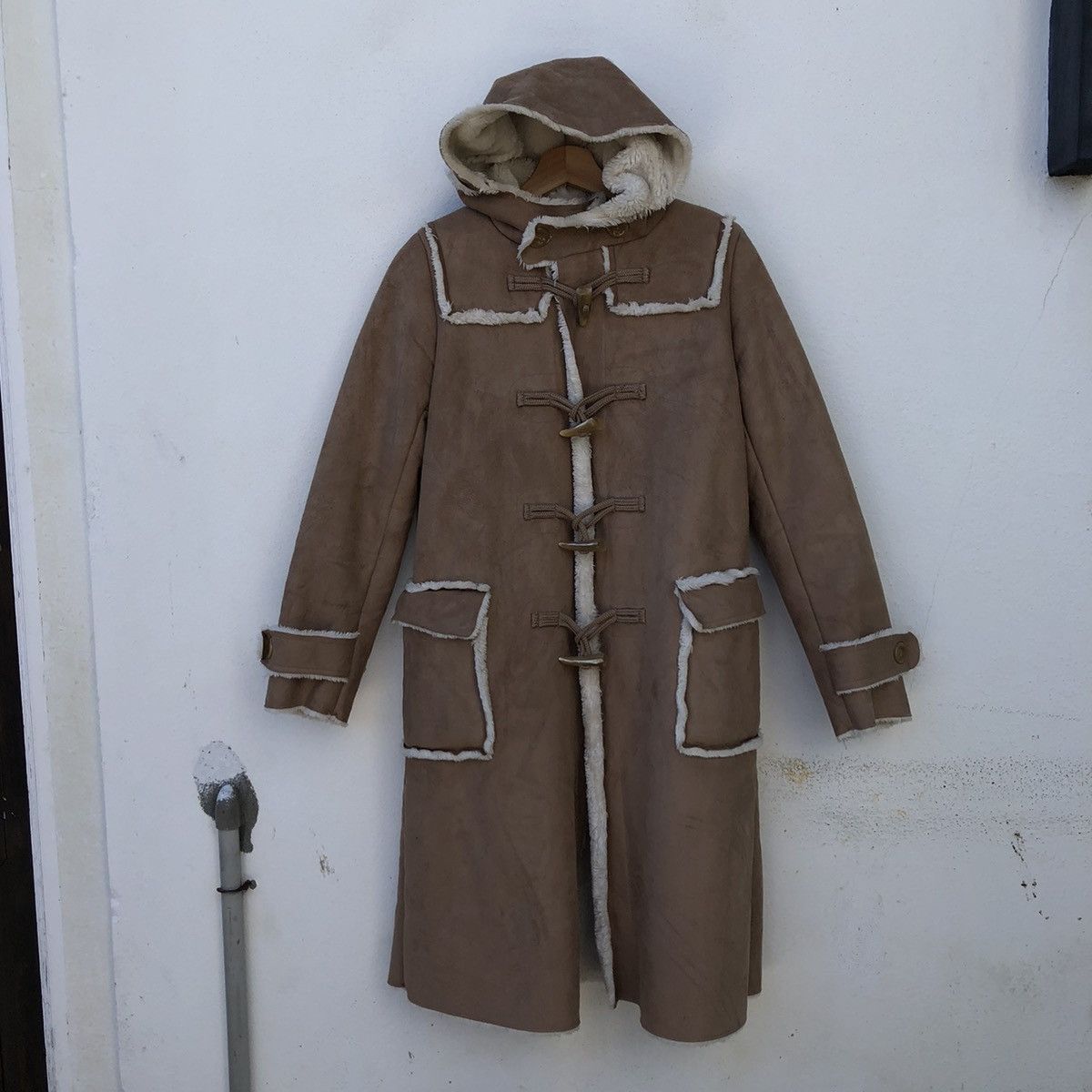 Beams Plus PATCH WORK LONG JACKET BEAMS HEARTS MINK FUR LINING Size US S / EU 44-46 / 1 - 9 Thumbnail