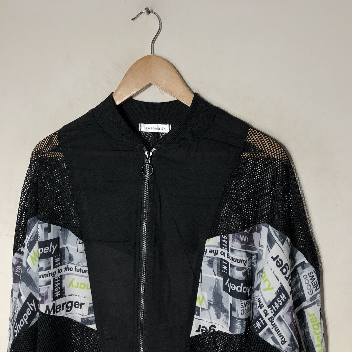 Japanese Brand NET VARSITY JACKET BY JAPANESE BRAND LEAHMATIN Size US M / EU 48-50 / 2 - 4 Thumbnail