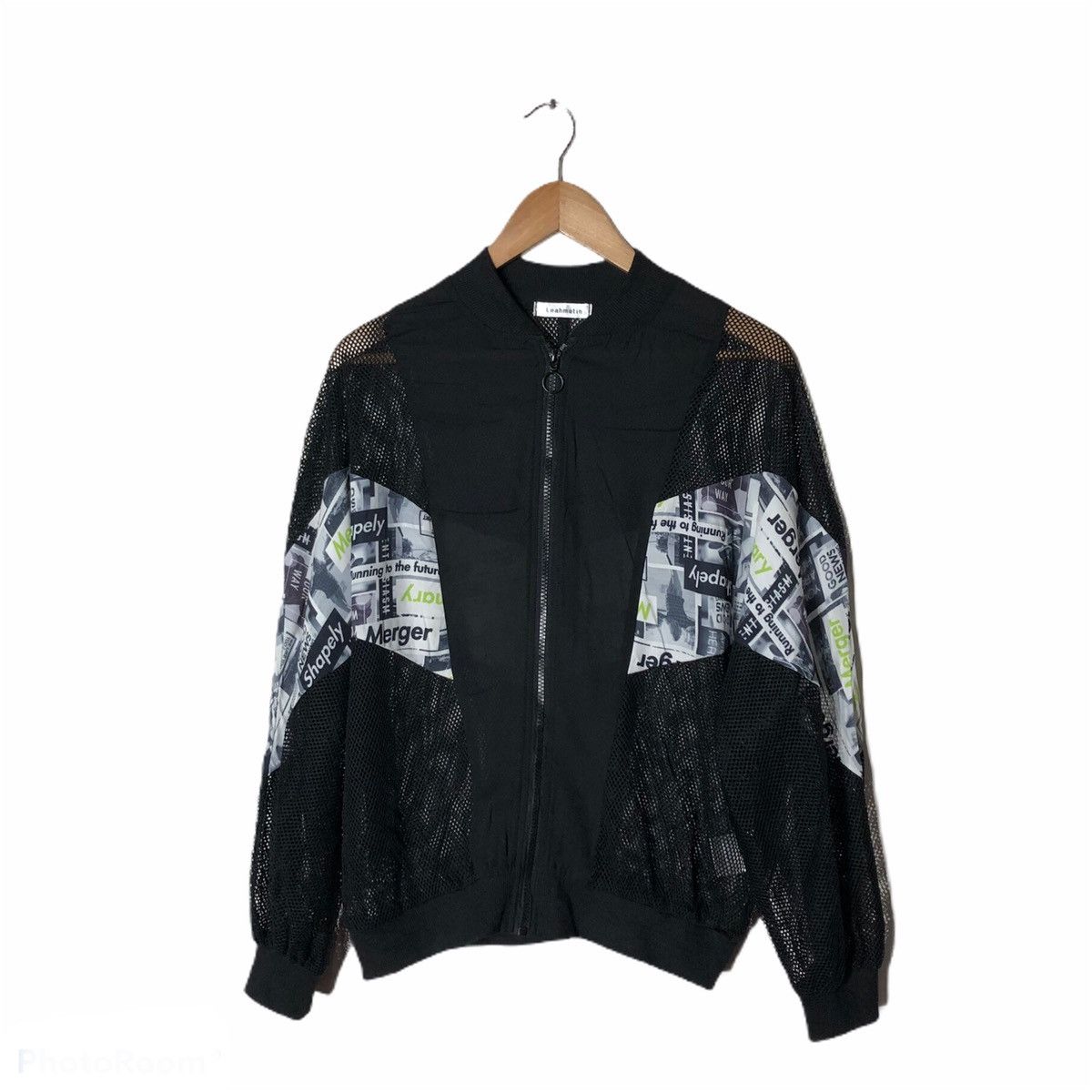 NET VARSITY JACKET BY JAPANESE BRAND LEAHMATIN