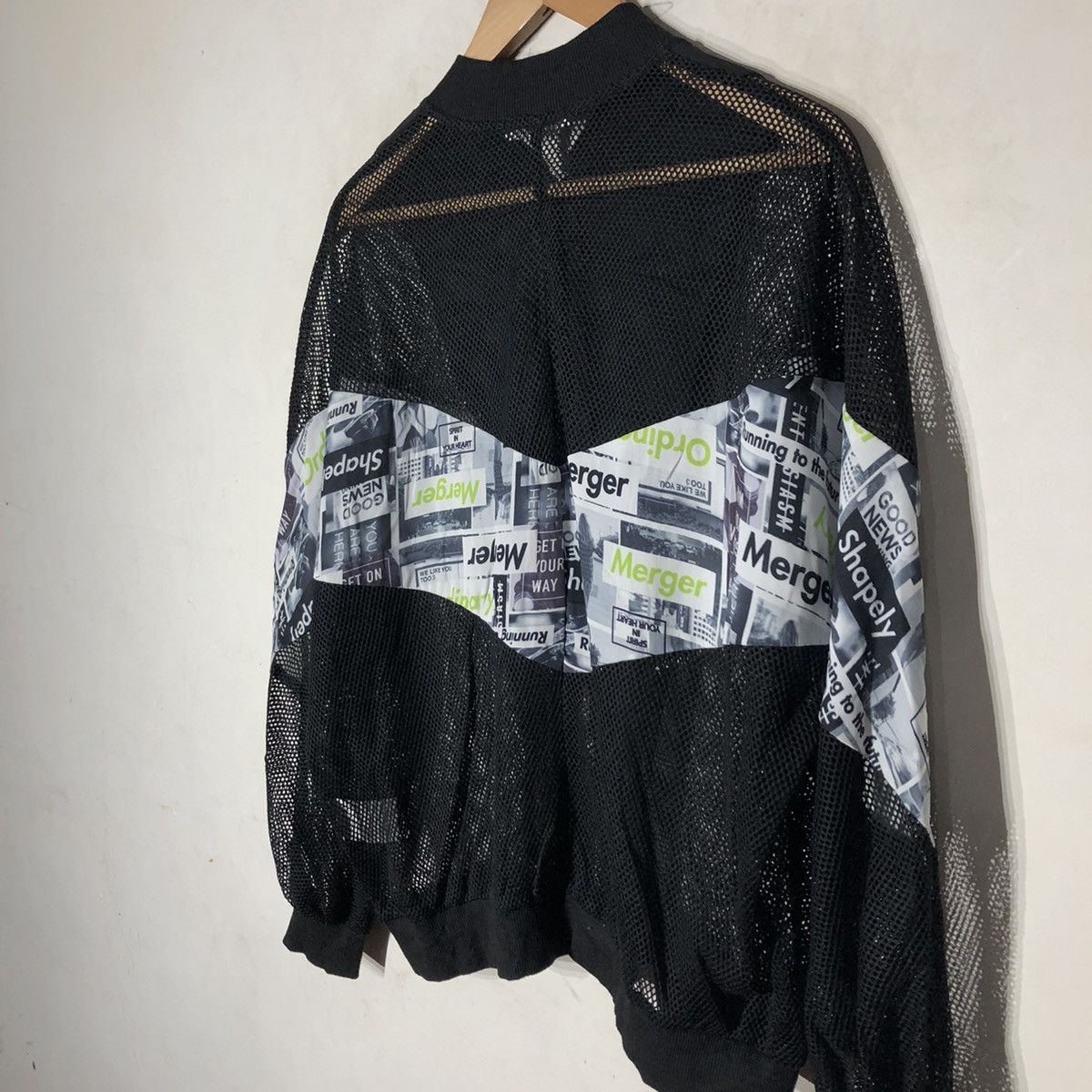Japanese Brand NET VARSITY JACKET BY JAPANESE BRAND LEAHMATIN Size US M / EU 48-50 / 2 - 6 Thumbnail
