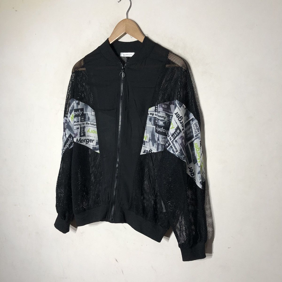 Japanese Brand NET VARSITY JACKET BY JAPANESE BRAND LEAHMATIN Size US M / EU 48-50 / 2 - 2 Thumbnail