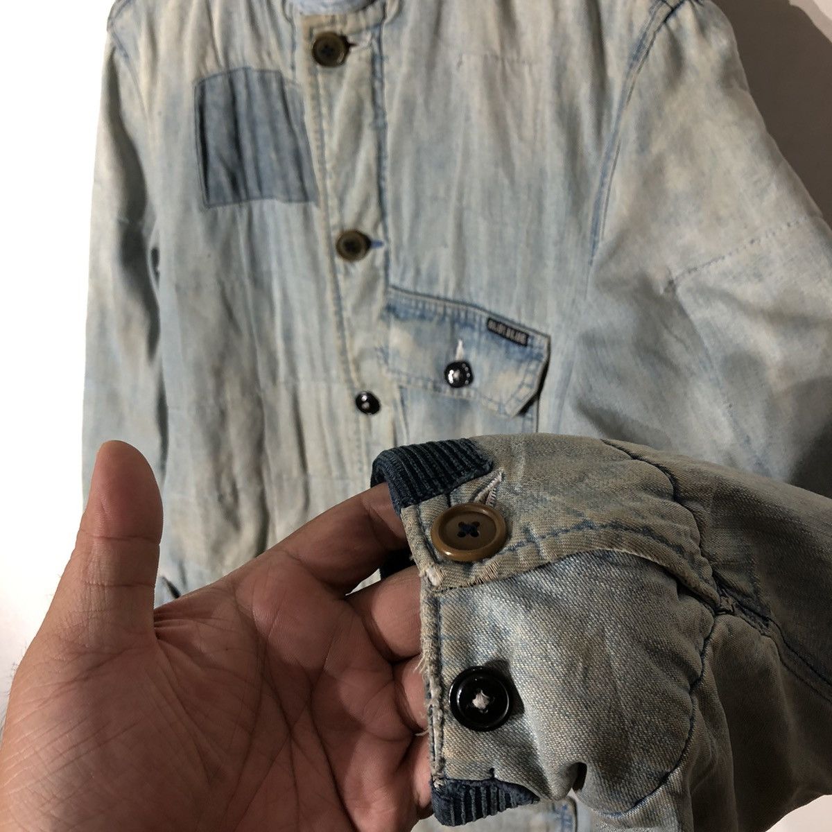 Blue Blue Japan Rare💥 Blue Blue Japan Denim Jacket Fabric Made in Japan Size US M / EU 48-50 / 2 - 9 Thumbnail