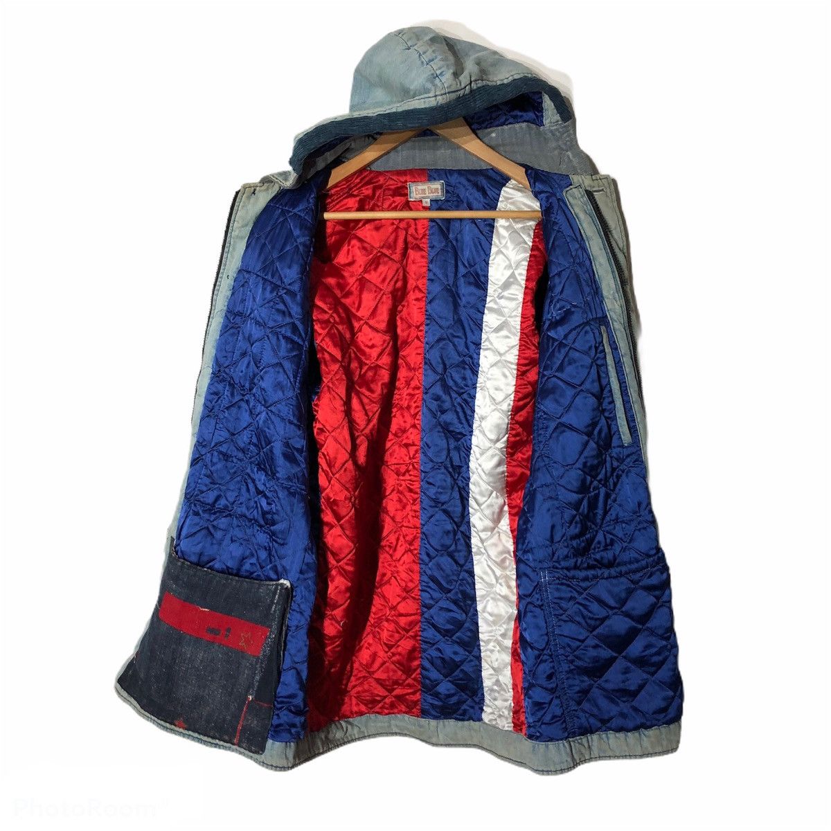 Blue Blue Japan Rare💥 Blue Blue Japan Denim Jacket Fabric Made in Japan Size US M / EU 48-50 / 2 - 2 Thumbnail