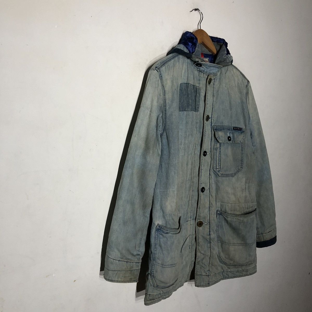 Blue Blue Japan Rare💥 Blue Blue Japan Denim Jacket Fabric Made in Japan Size US M / EU 48-50 / 2 - 5 Thumbnail