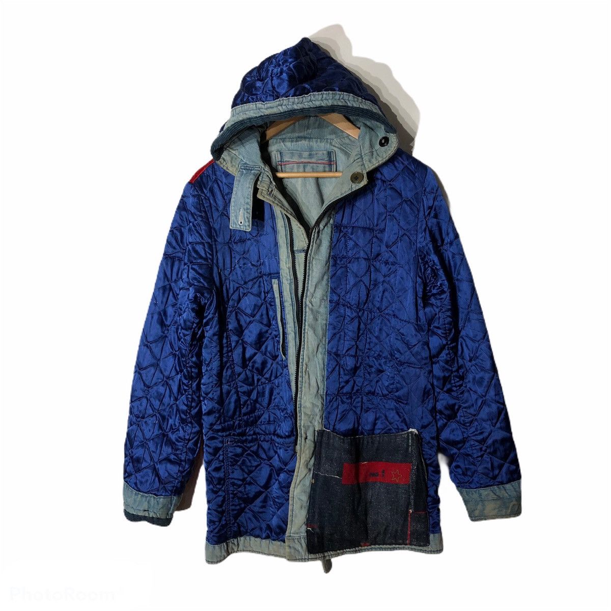 Blue Blue Japan Rare💥 Blue Blue Japan Denim Jacket Fabric Made in Japan Size US M / EU 48-50 / 2 - 3 Thumbnail