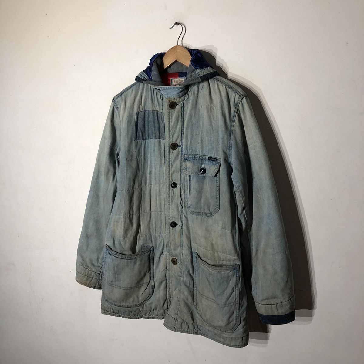 Blue Blue Japan Rare💥 Blue Blue Japan Denim Jacket Fabric Made in Japan Size US M / EU 48-50 / 2 - 4 Thumbnail