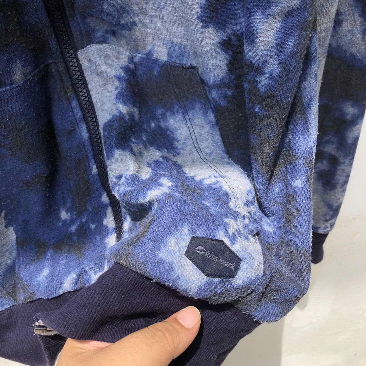 Japanese Brand KISSMARK JAPANESE BRAND HOODIE ACID WASH DESIGN VERY RARE Size US M / EU 48-50 / 2 - 5 Thumbnail
