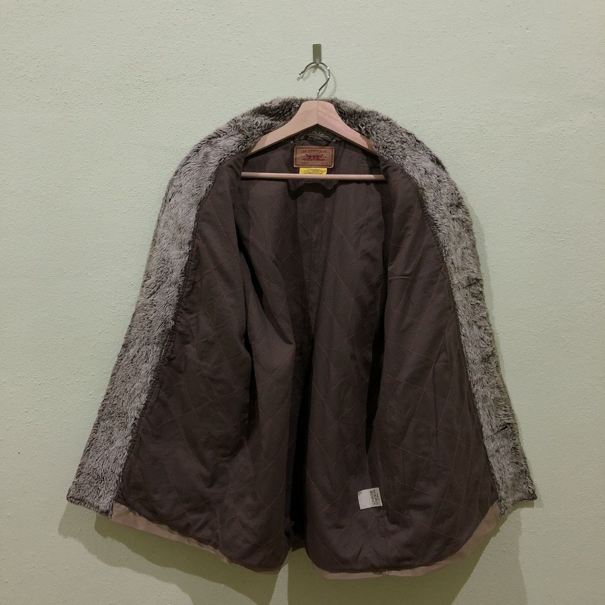 Levi's Vintage Levis Collar Fur Jacket Size US L / EU 52-54 / 3 - 12 Thumbnail